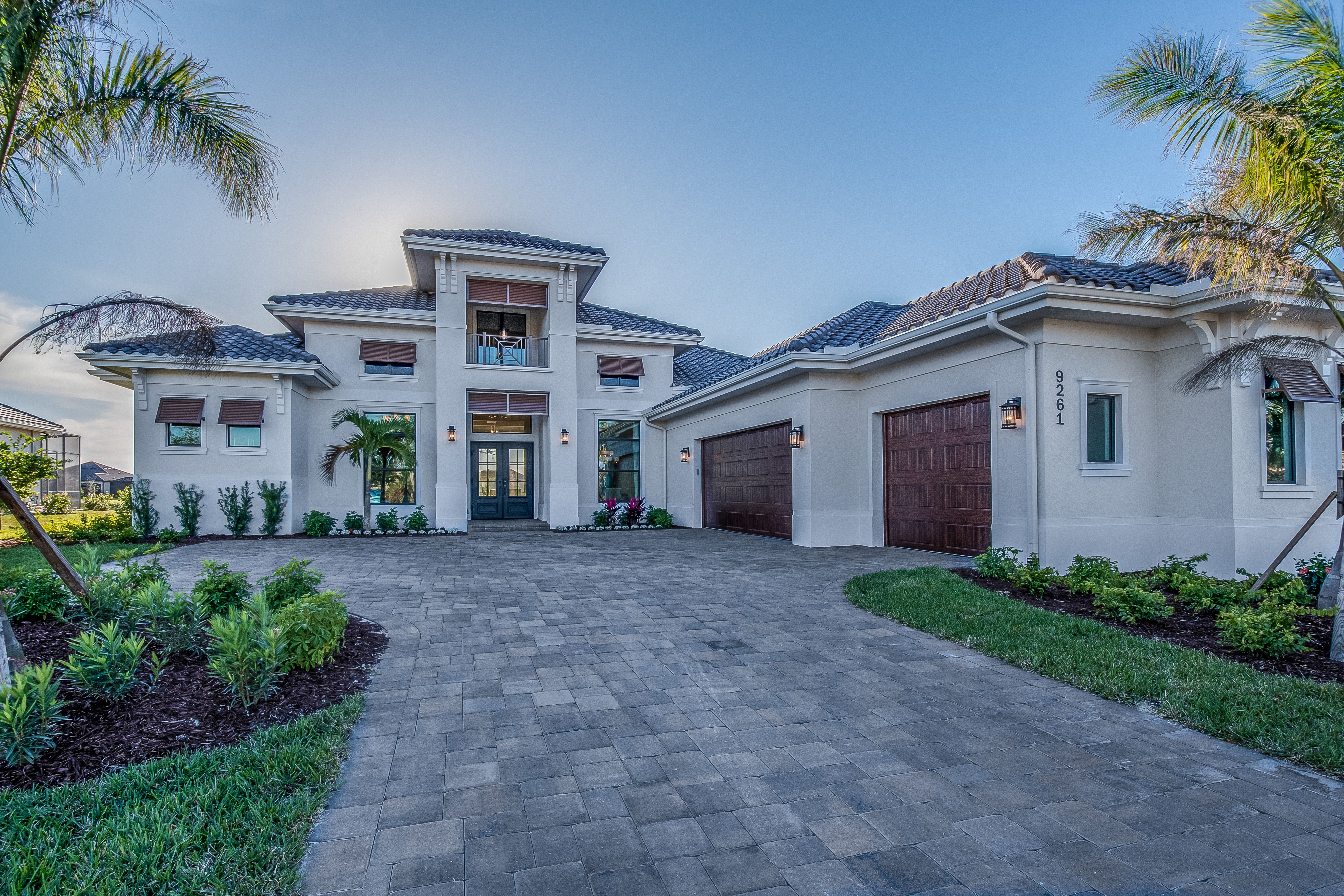 natural stone driveway