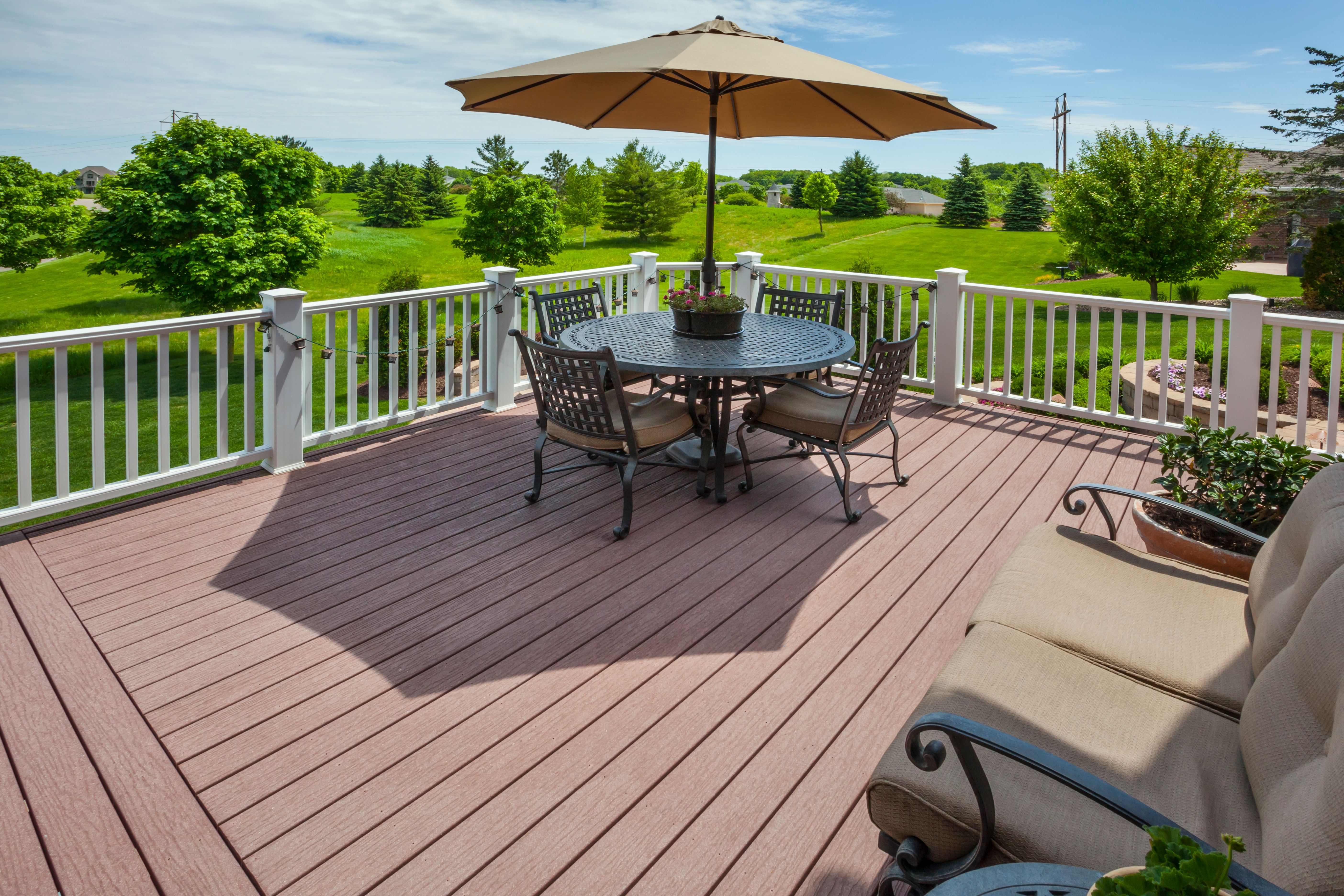 beautiful deck