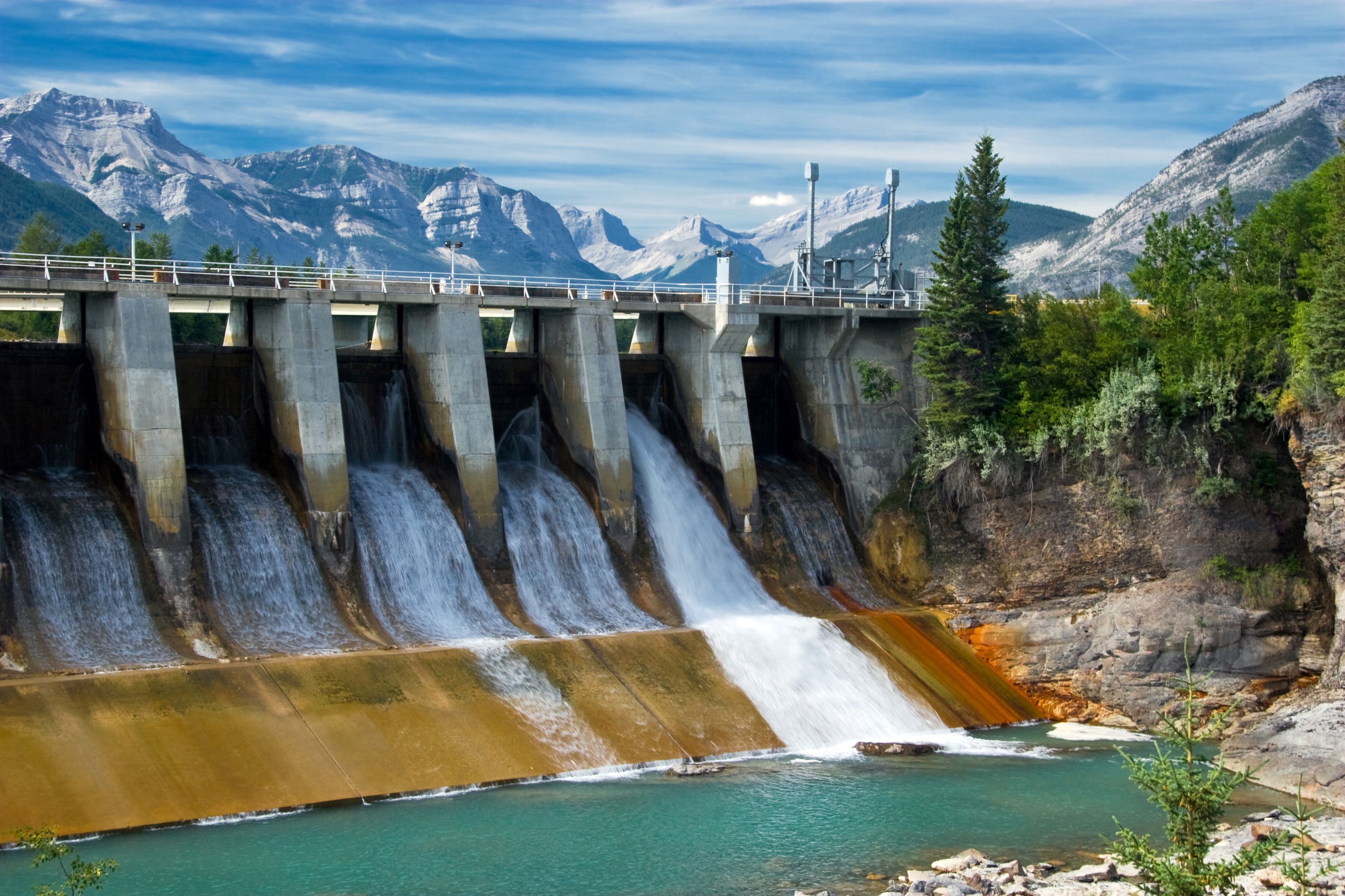 hydroelectric plant