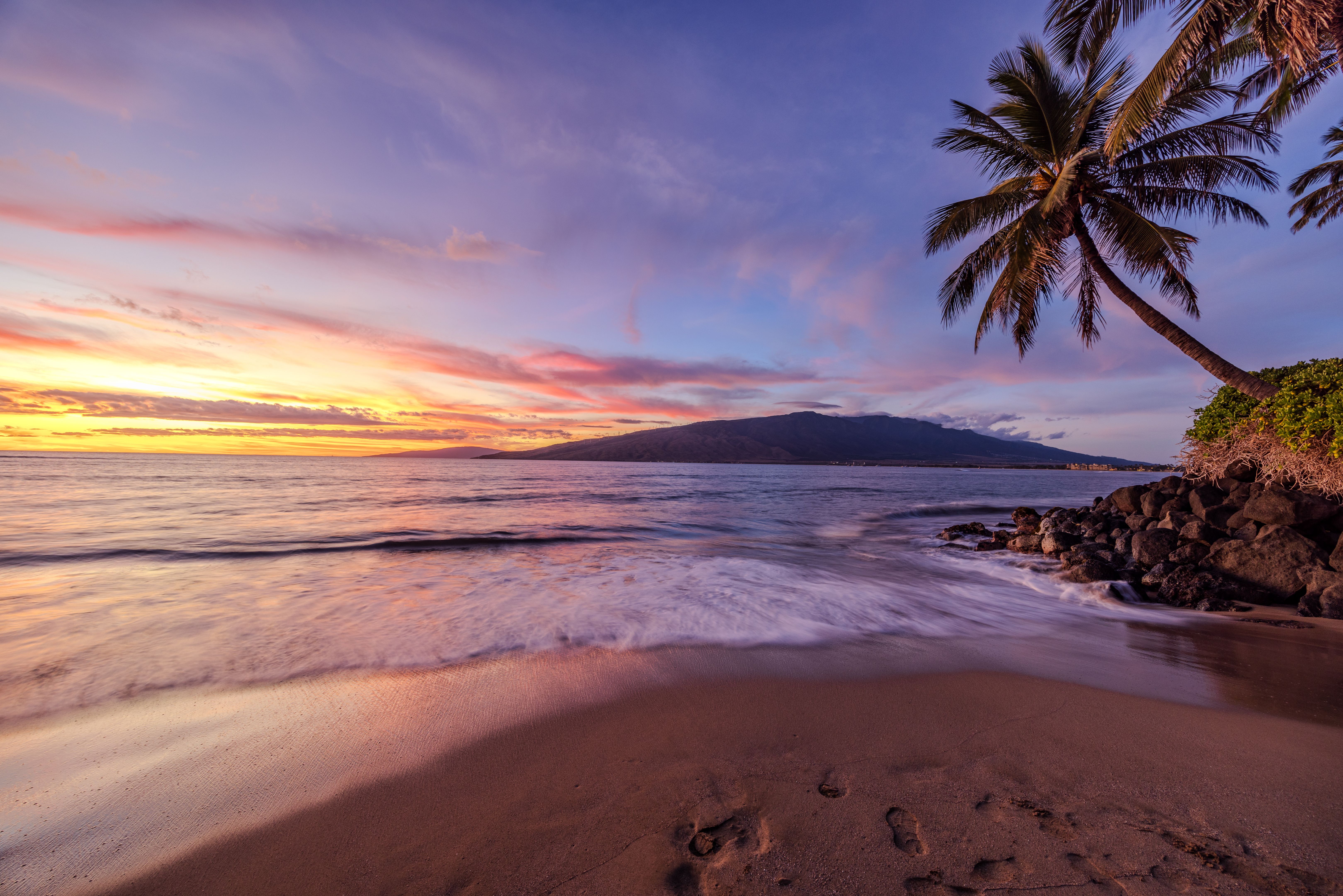 beach sunset