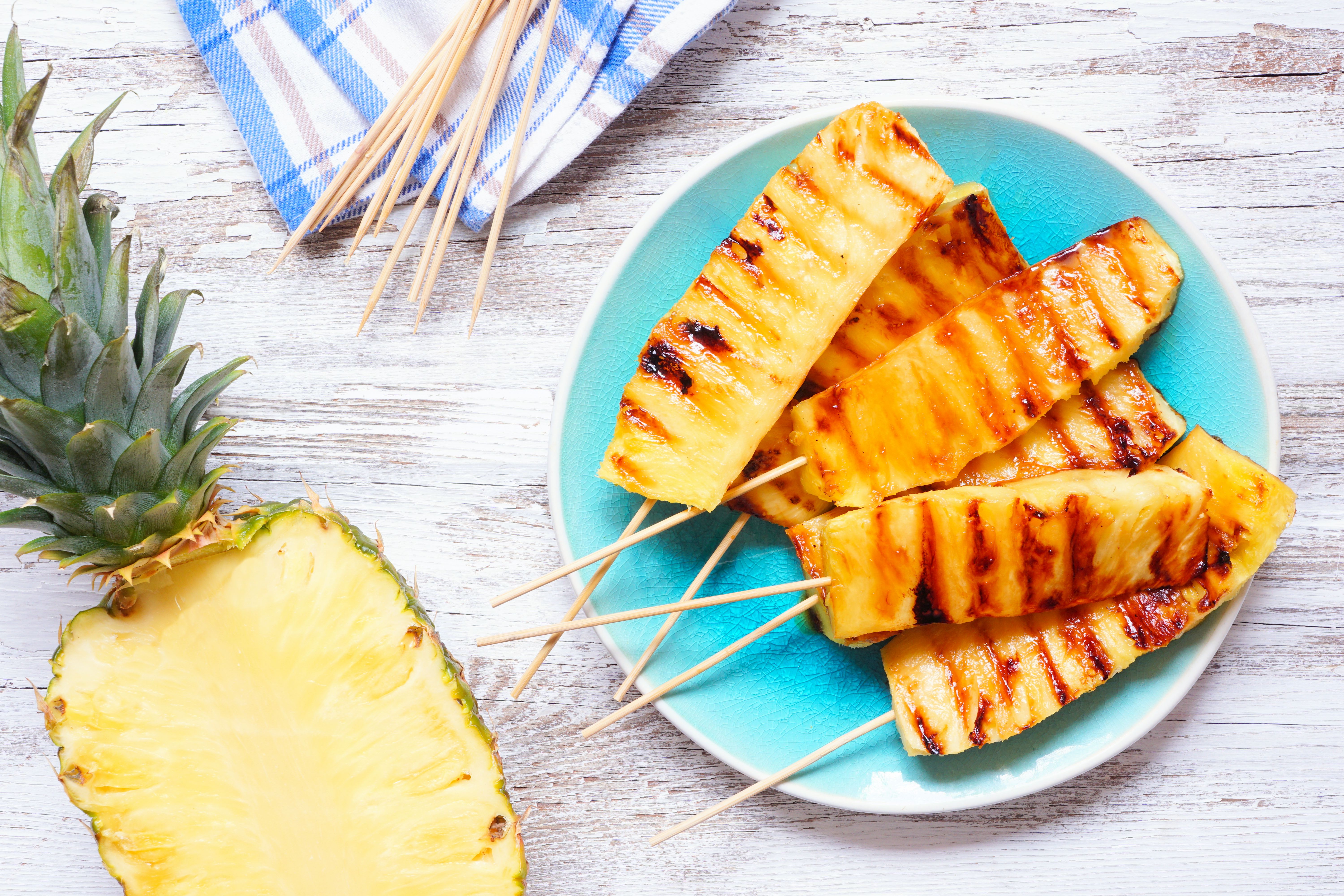 grilled pineapple