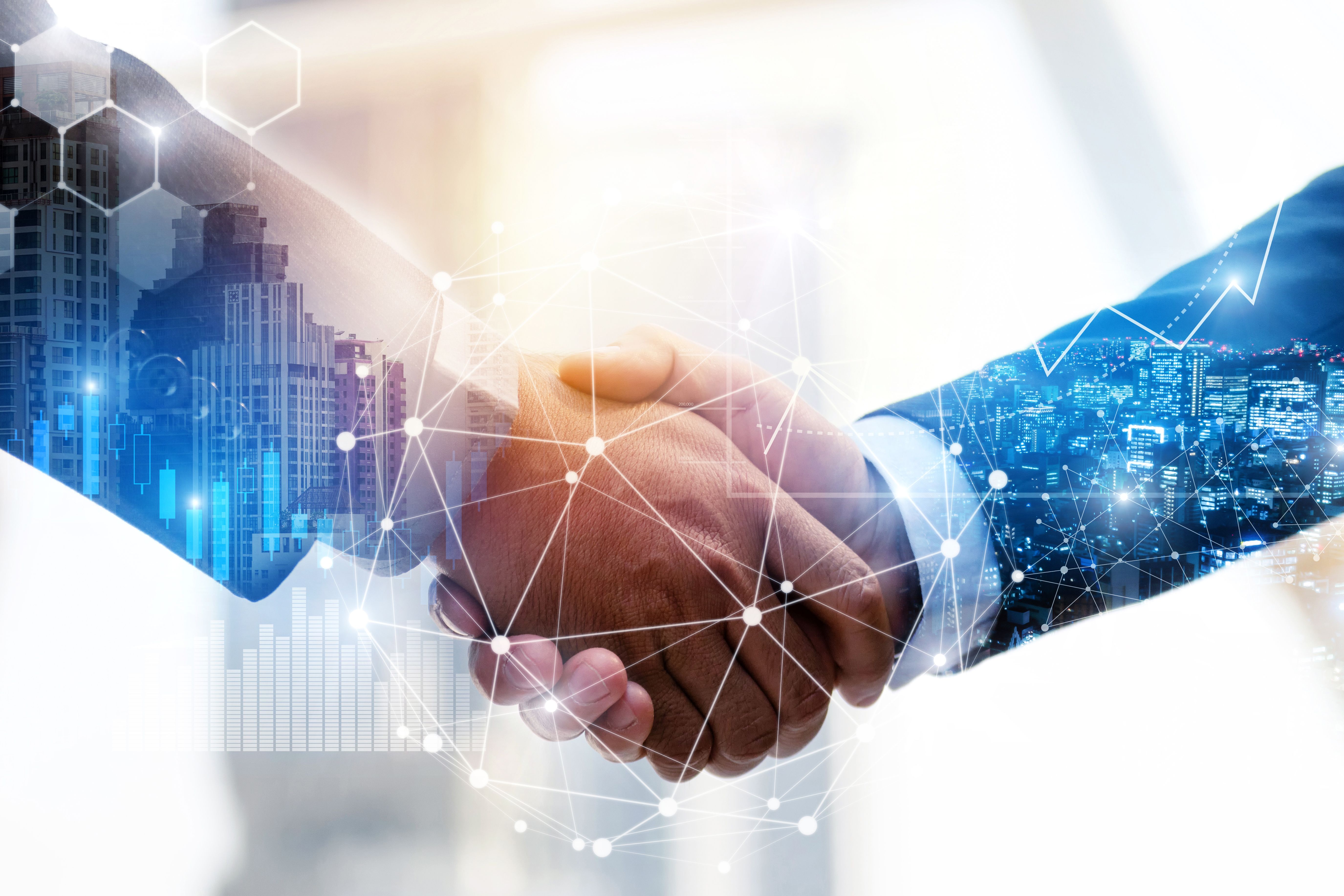 partnership handshake