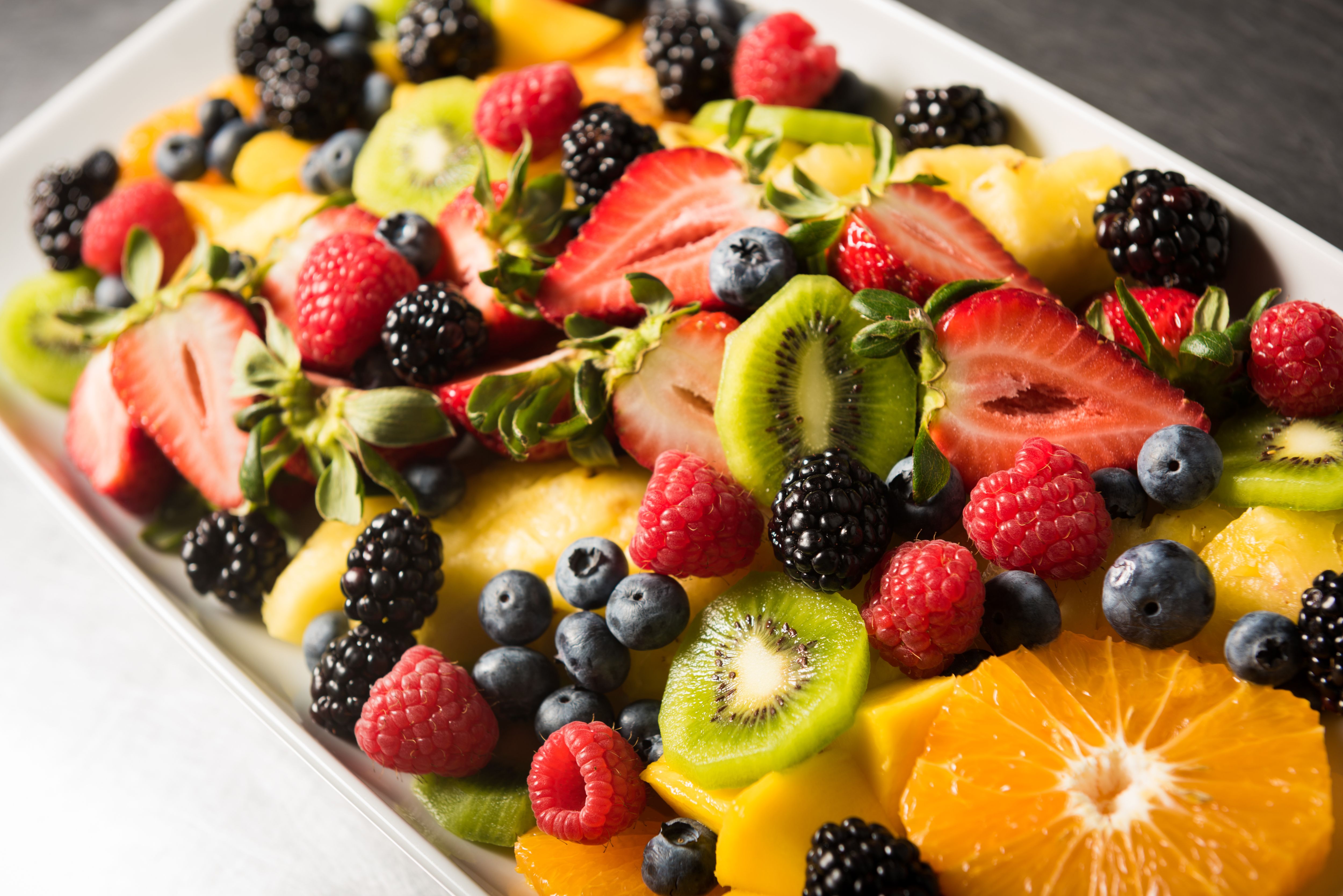 fresh fruit platter