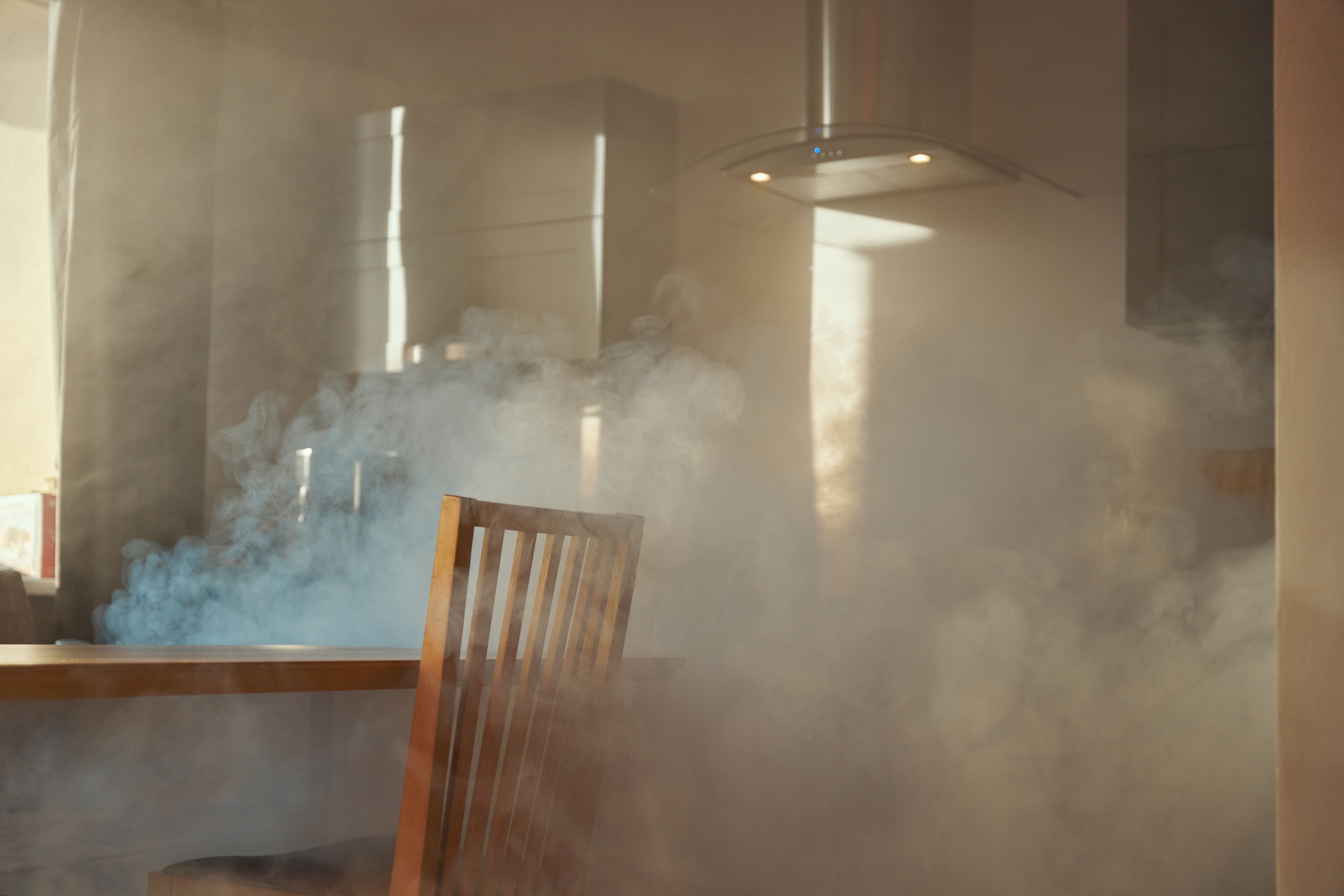 winter smoking indoors