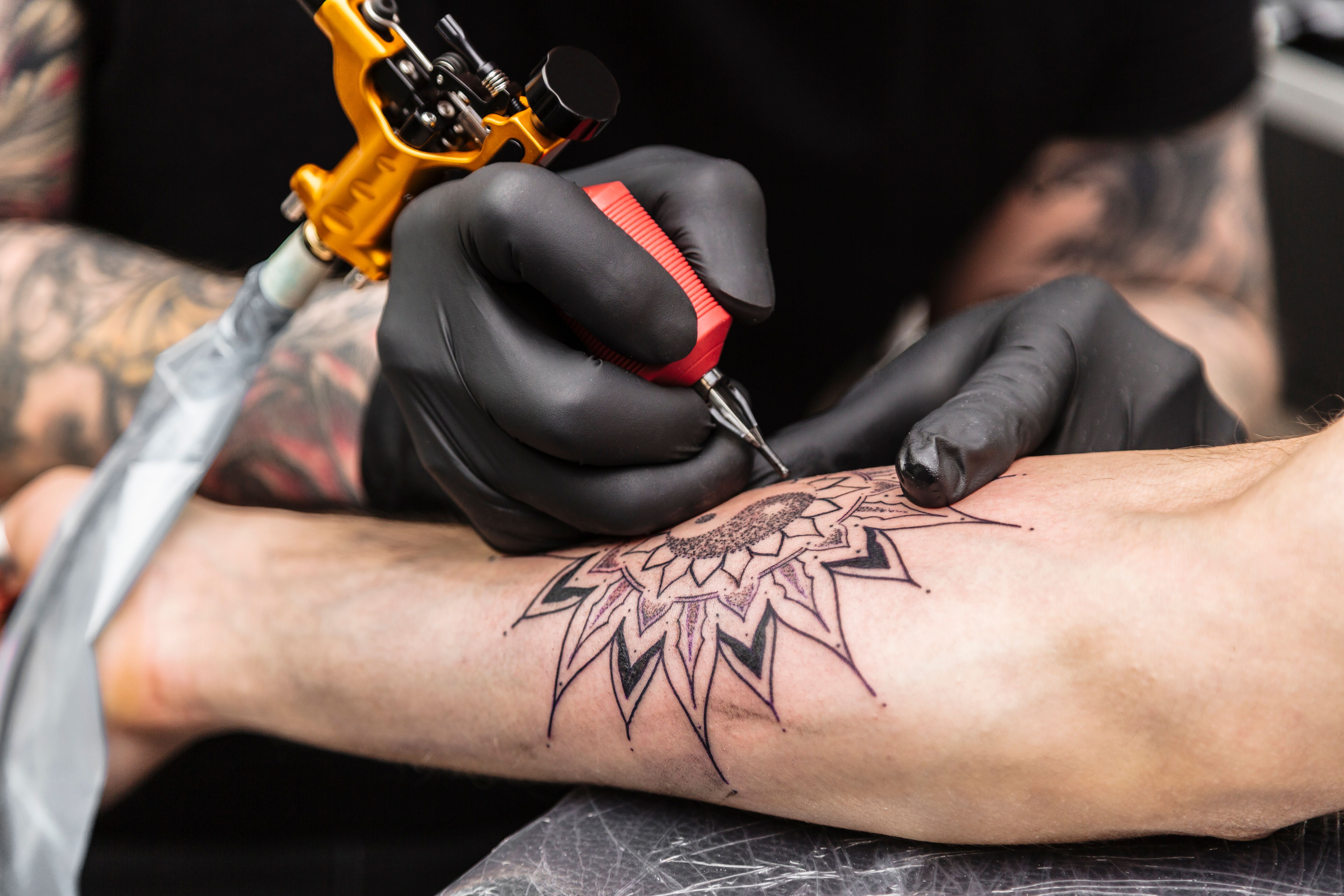 geometric tattoo