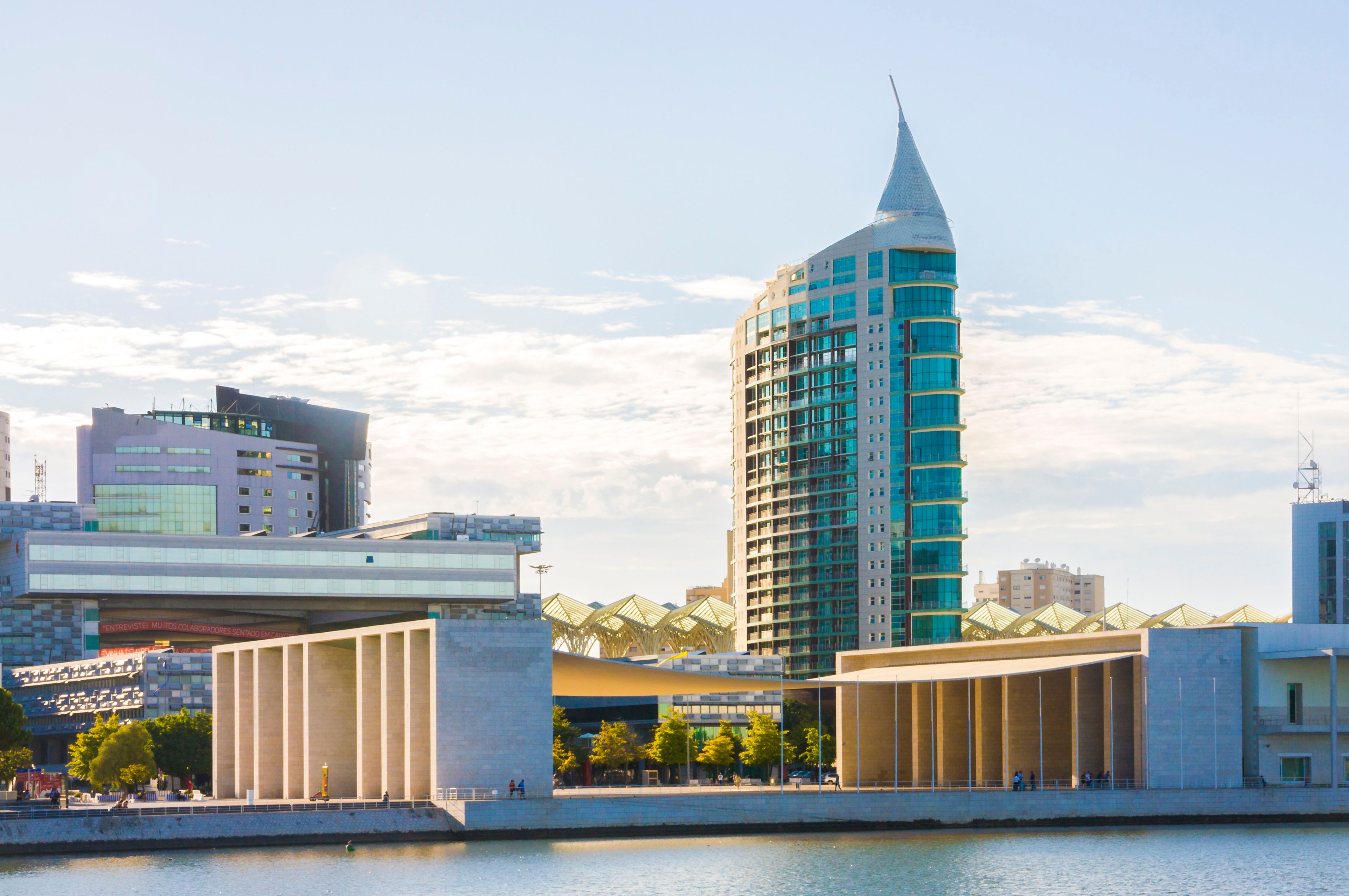 modern lisbon buildings