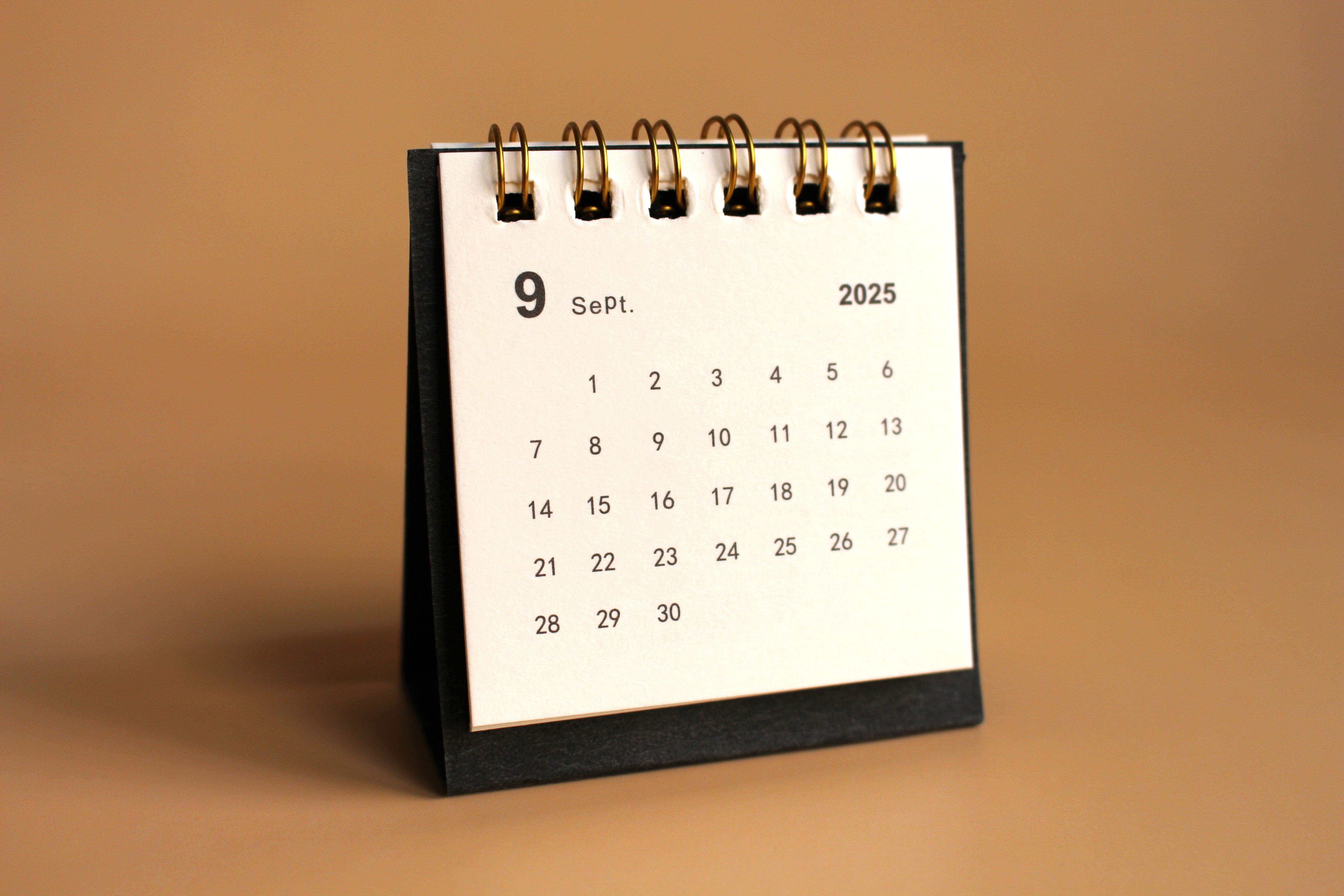 calendar new year 2025