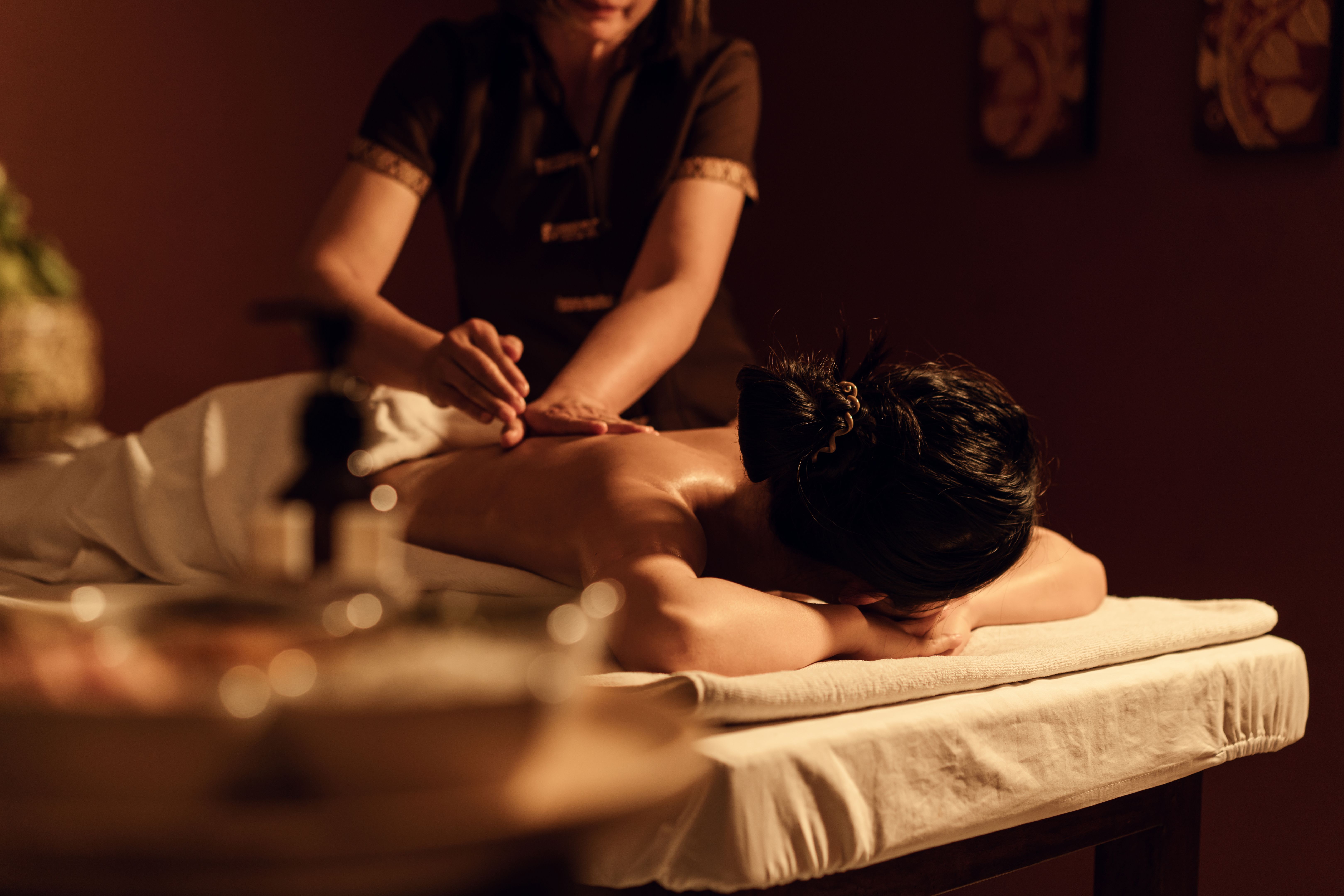 post massage relaxation