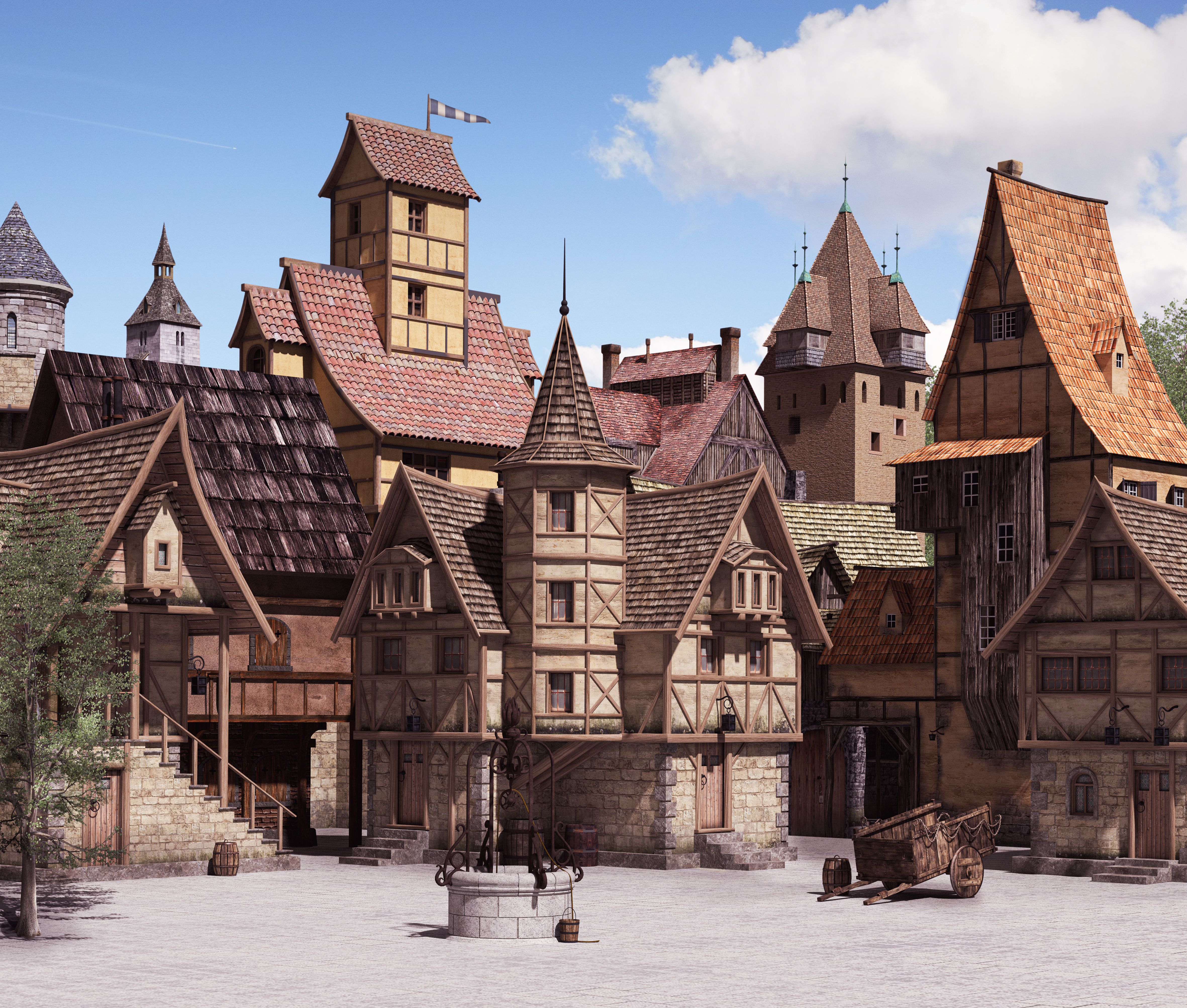medieval town