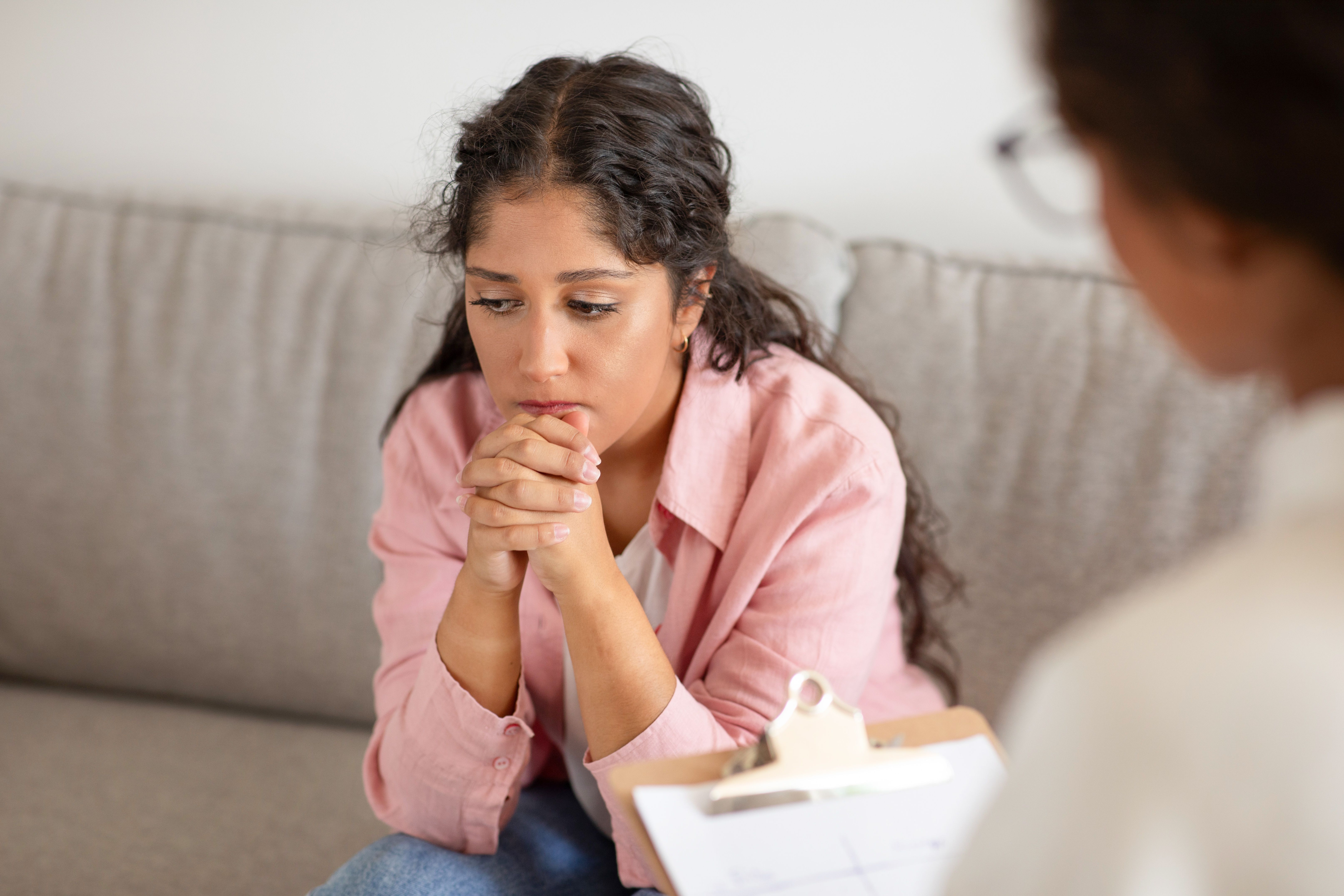 therapist client discussion