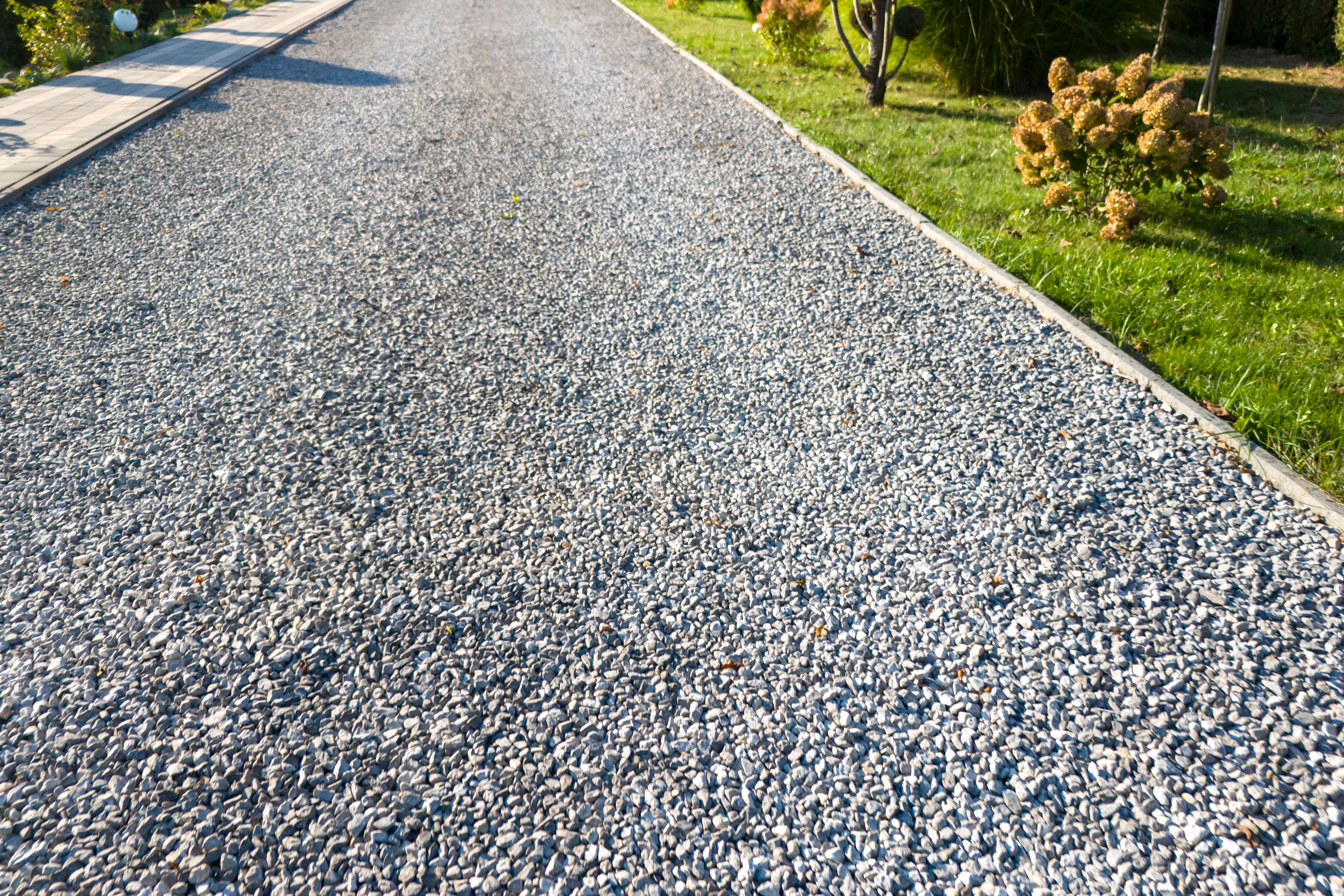 gravel driveway