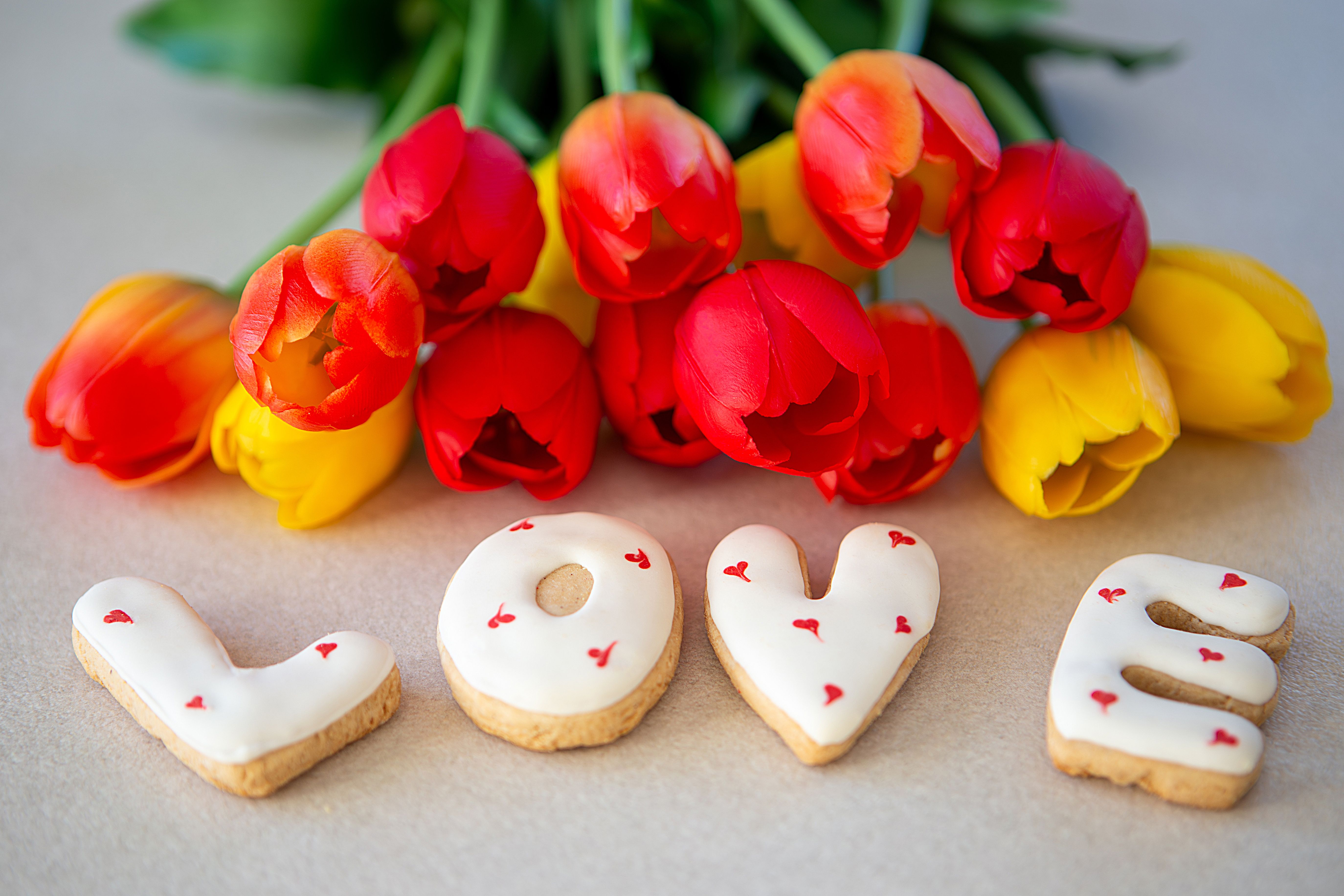nature themed cookies