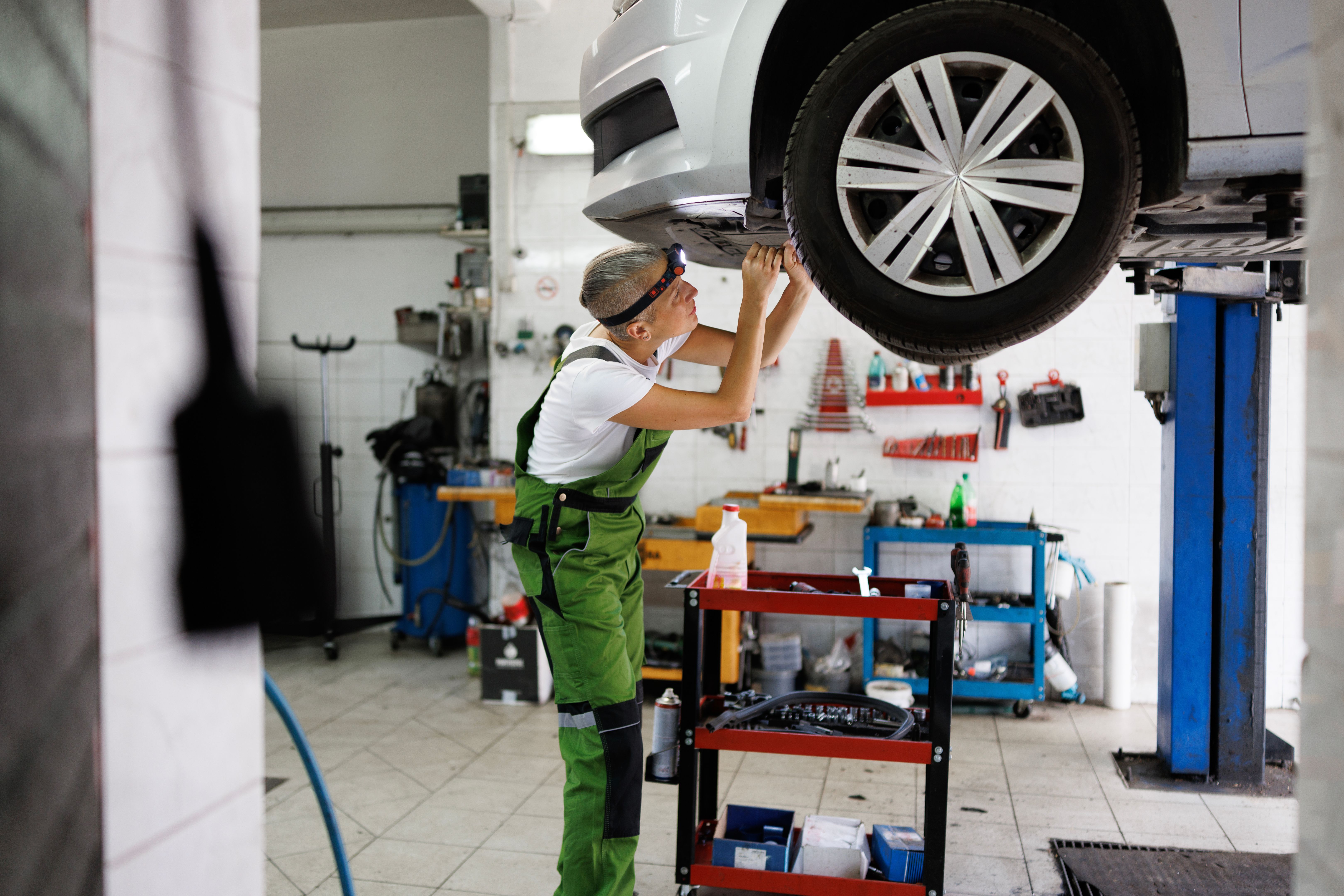 car mechanic workshop