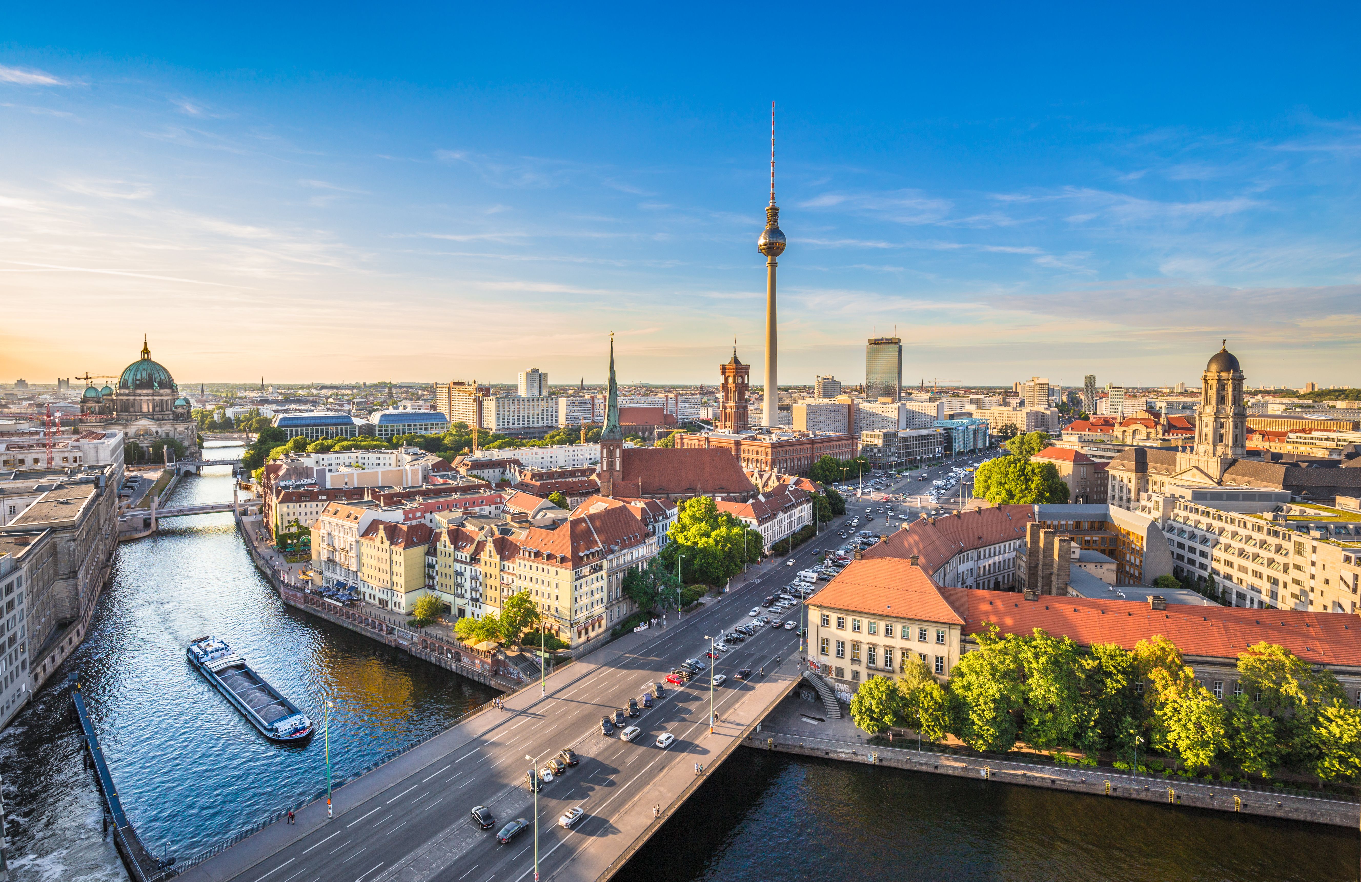 european cityscape