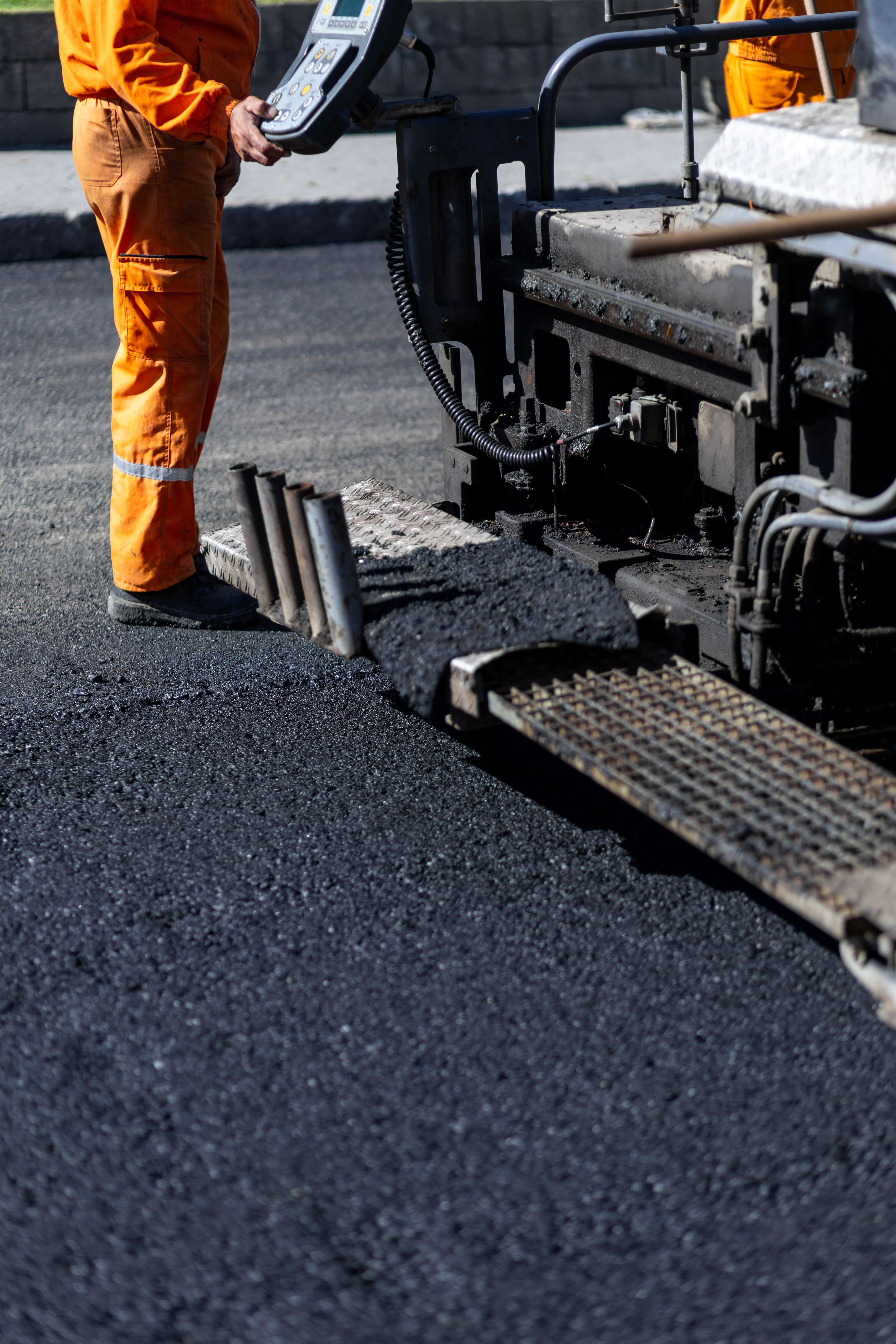 asphalt paving project