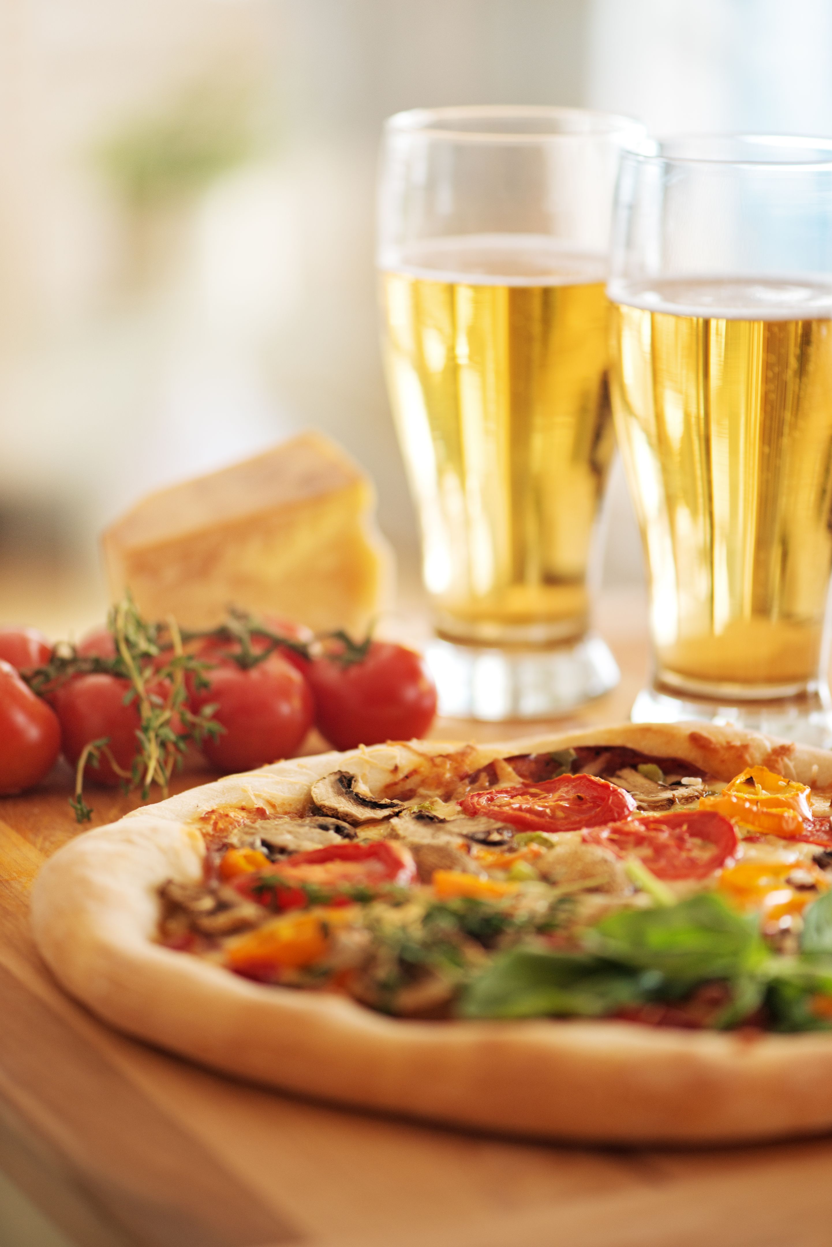 beer pizza