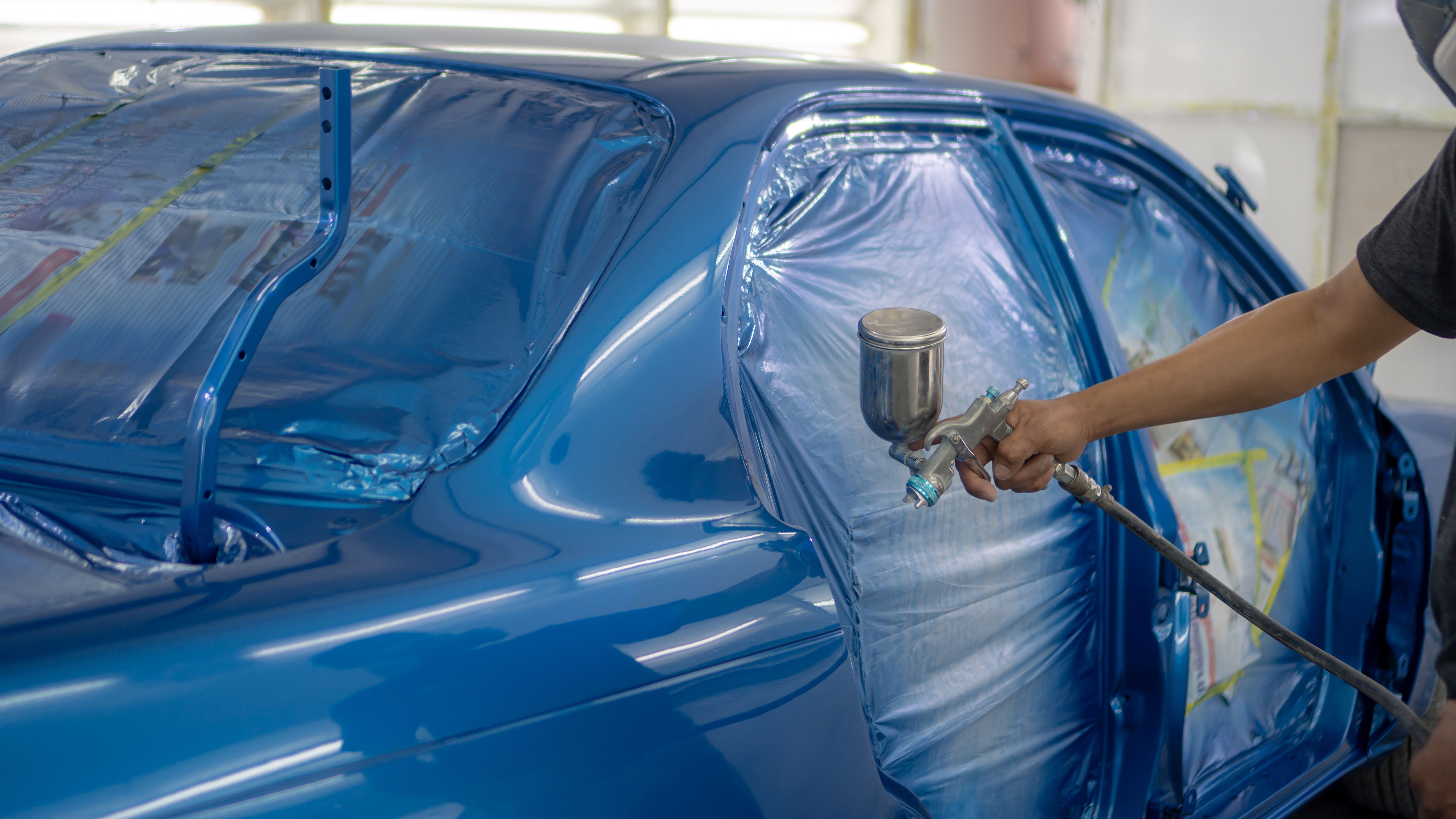 car paint booth
