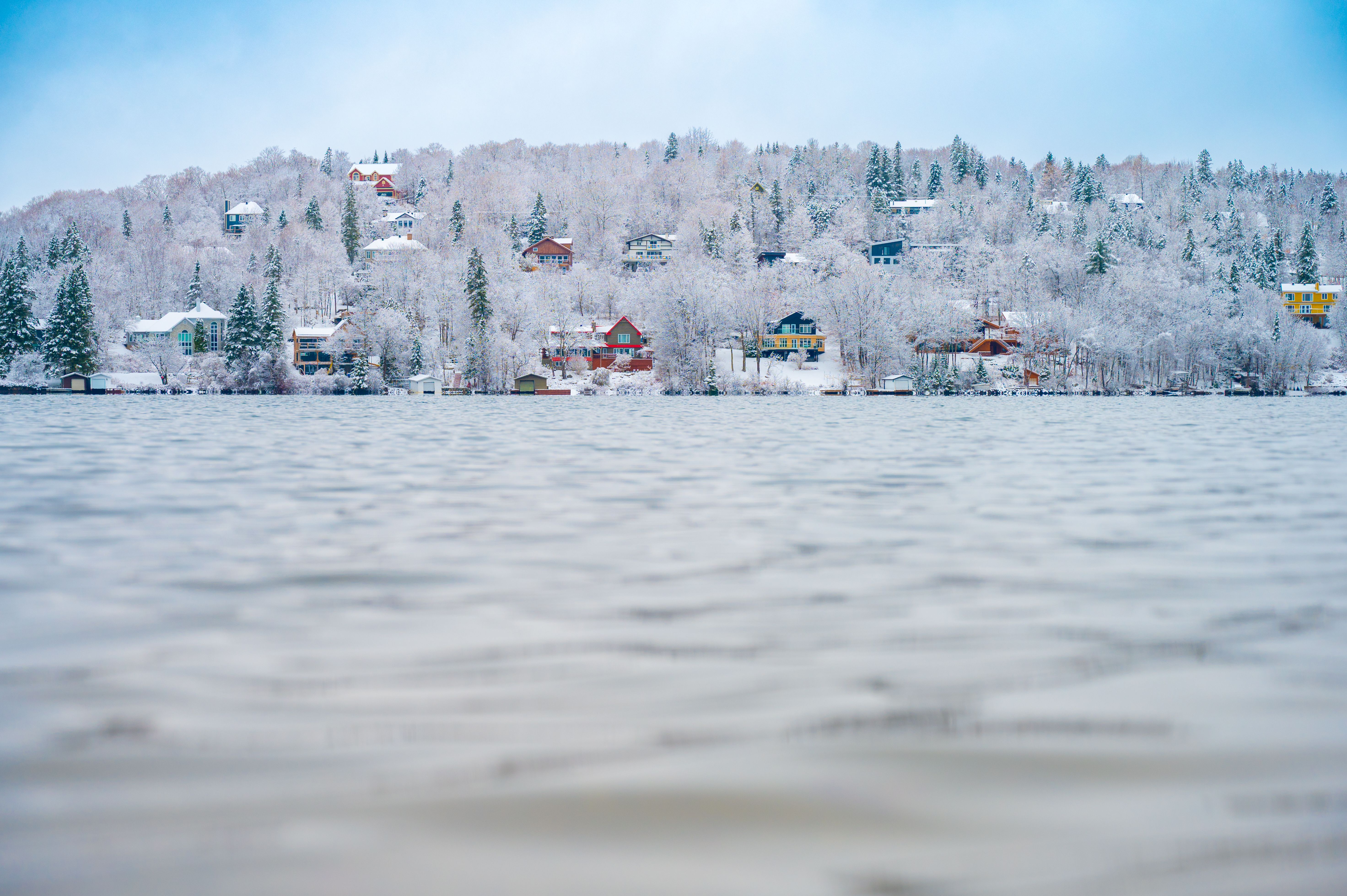 Canadian winter landscape