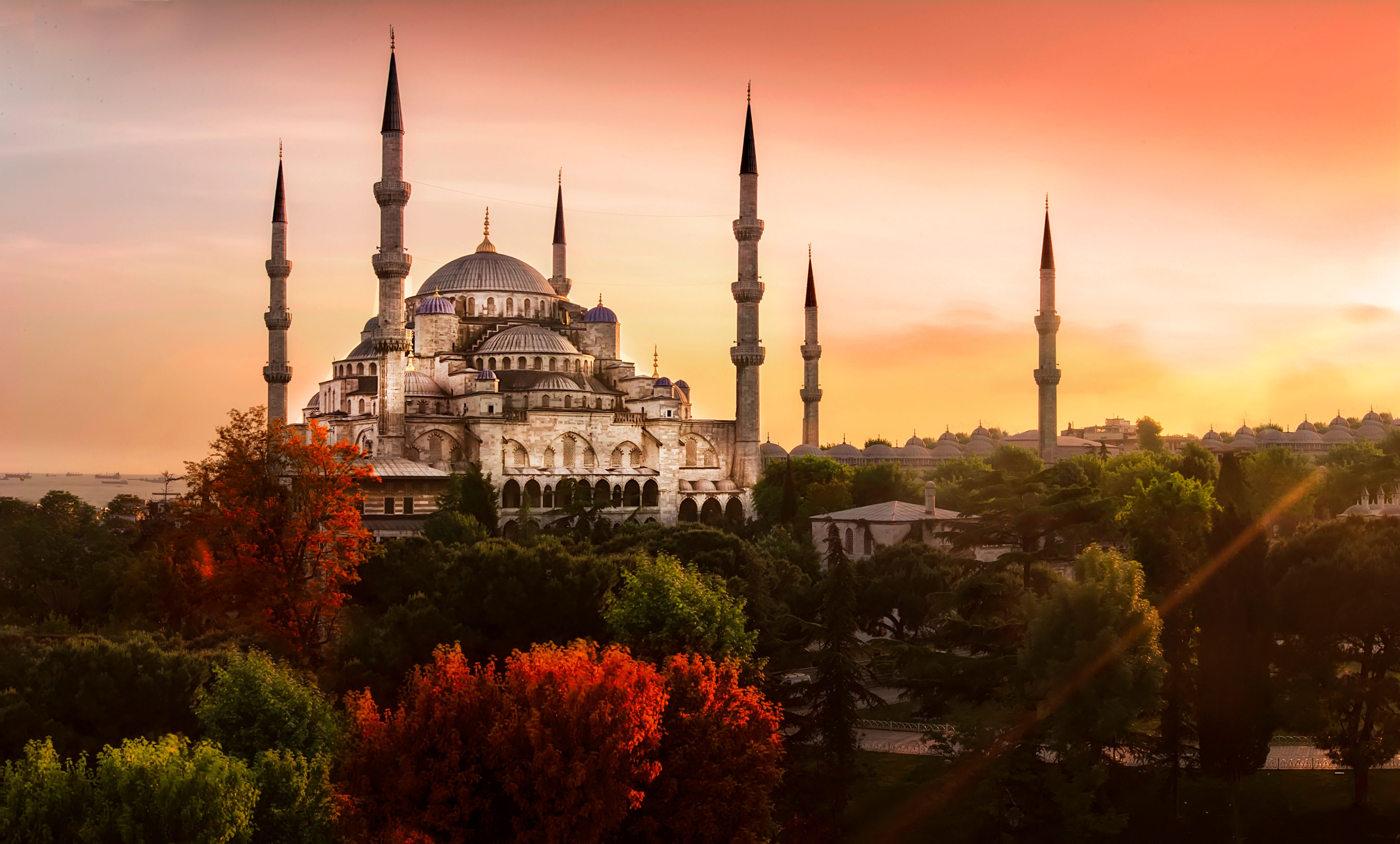 The Blue Mosque, officially the Sultan Ahmed Mosque in Turkiye