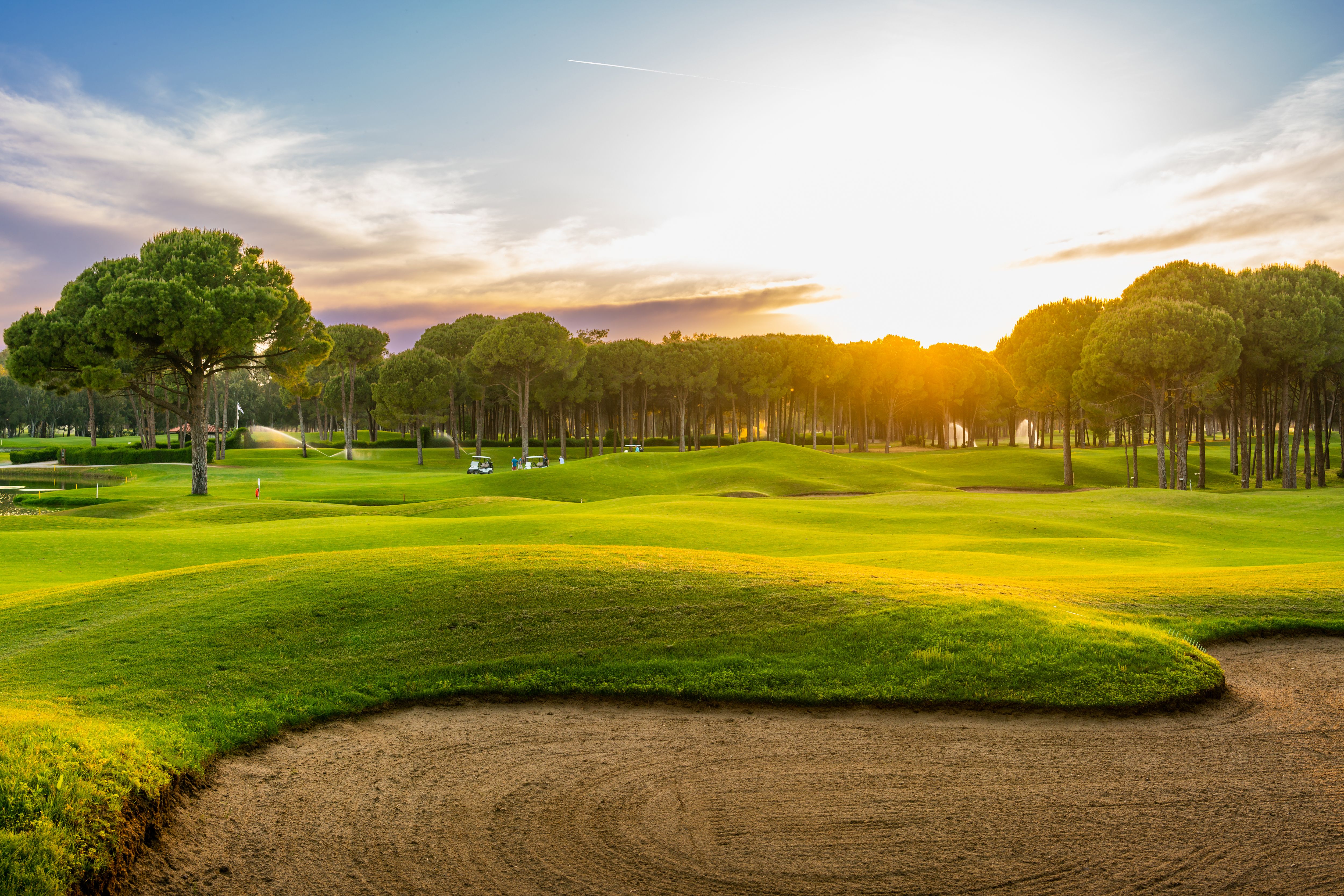 luxury golf course