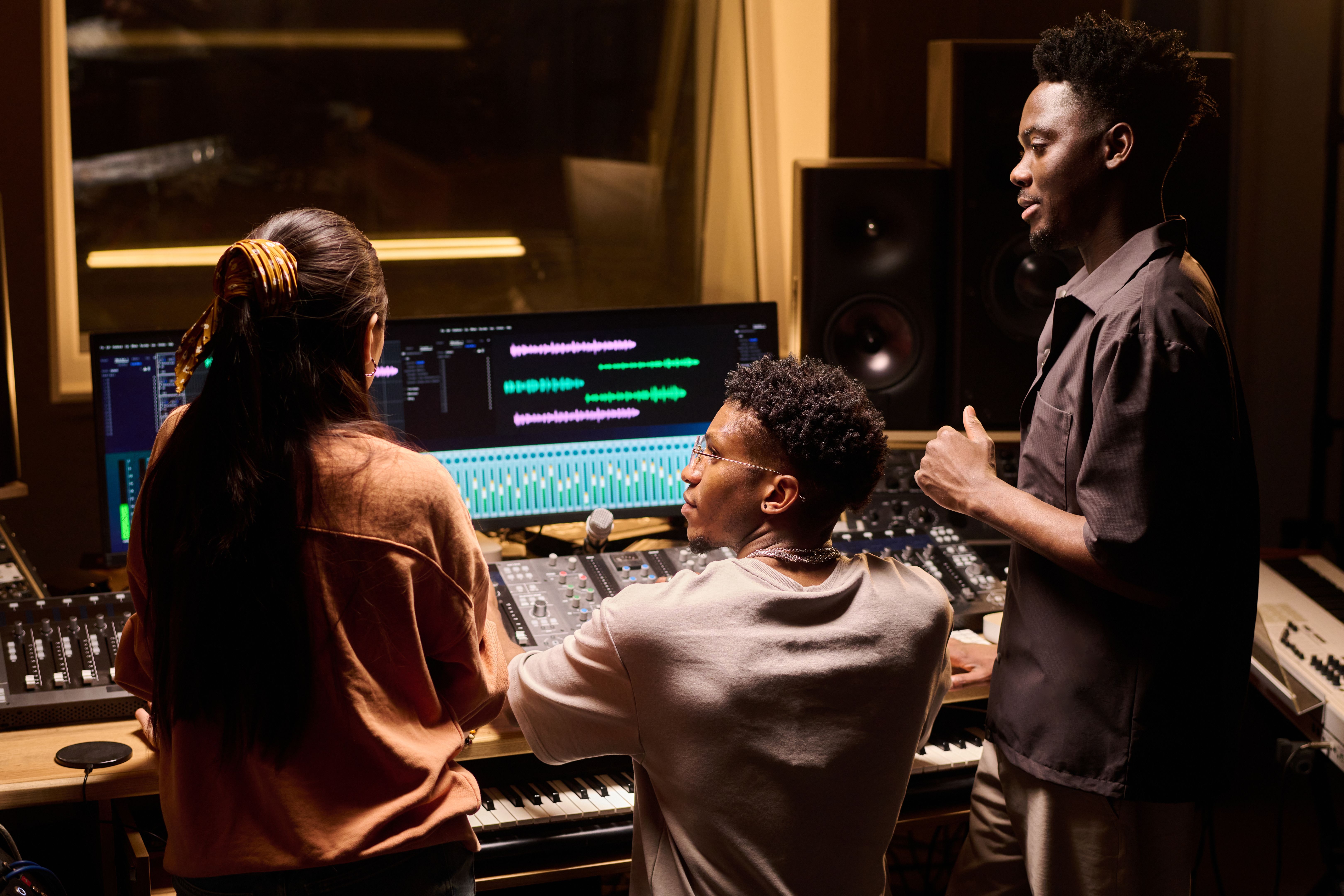 music studio