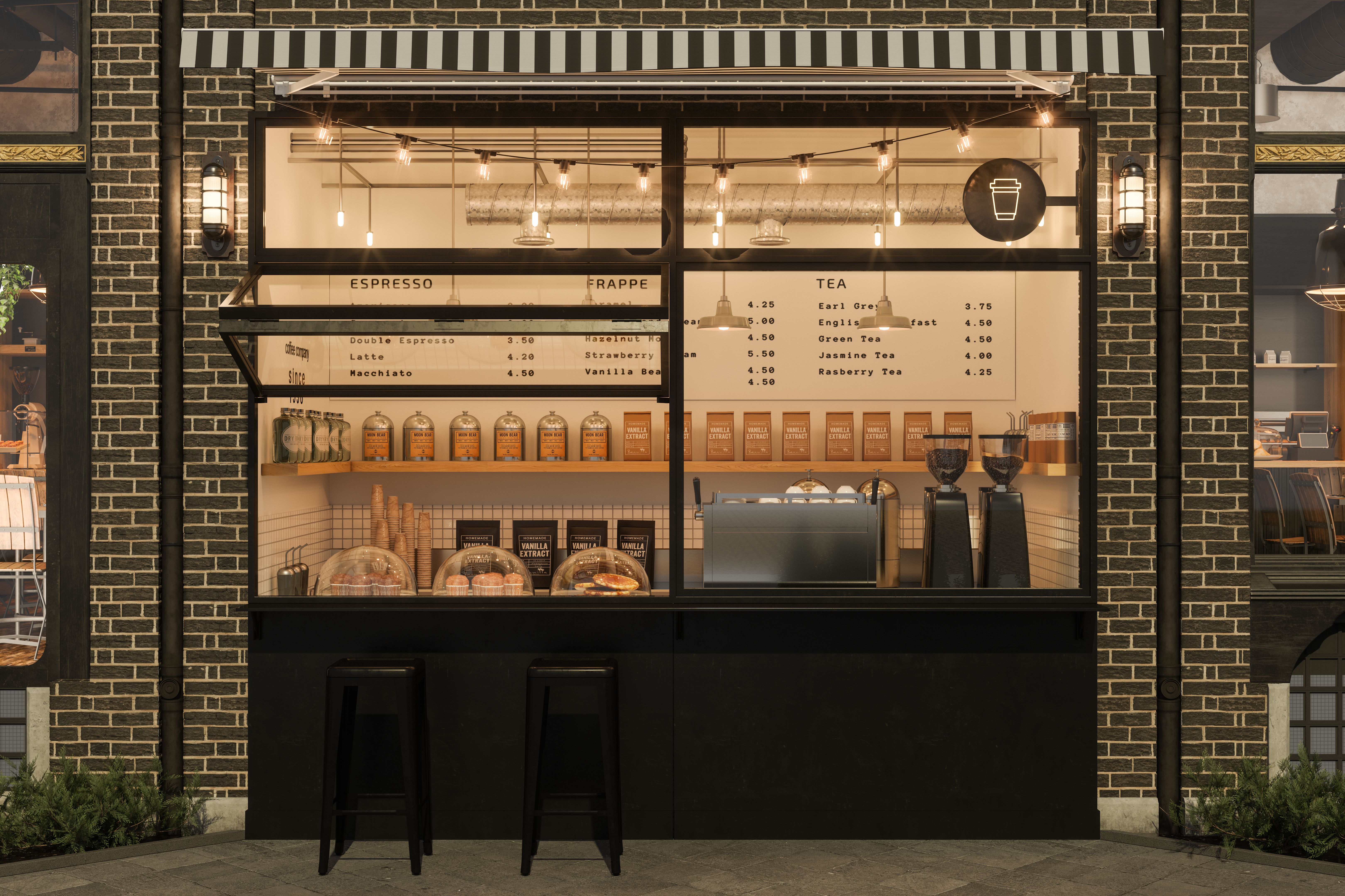 cafe exterior