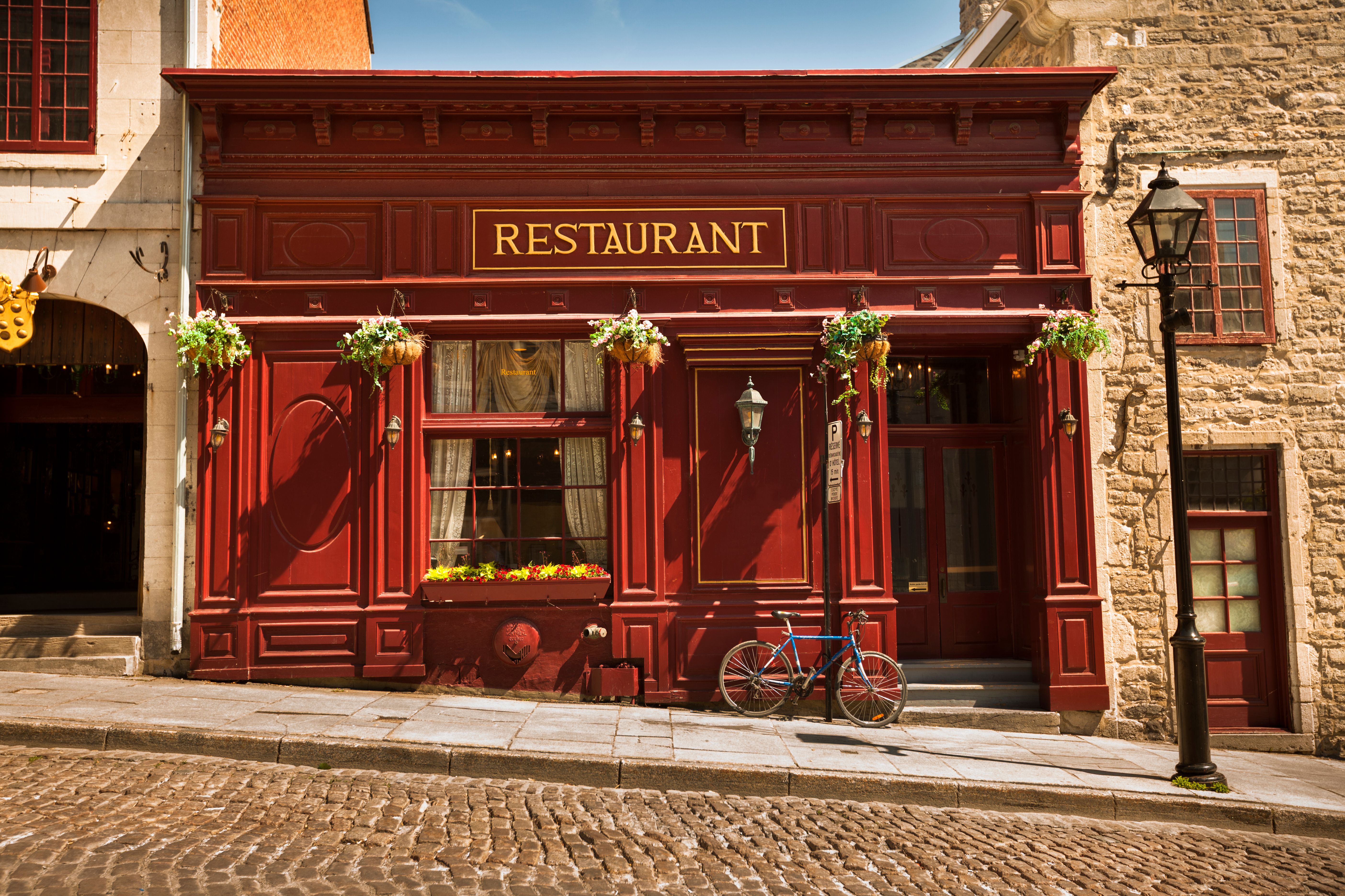 restaurant shopping