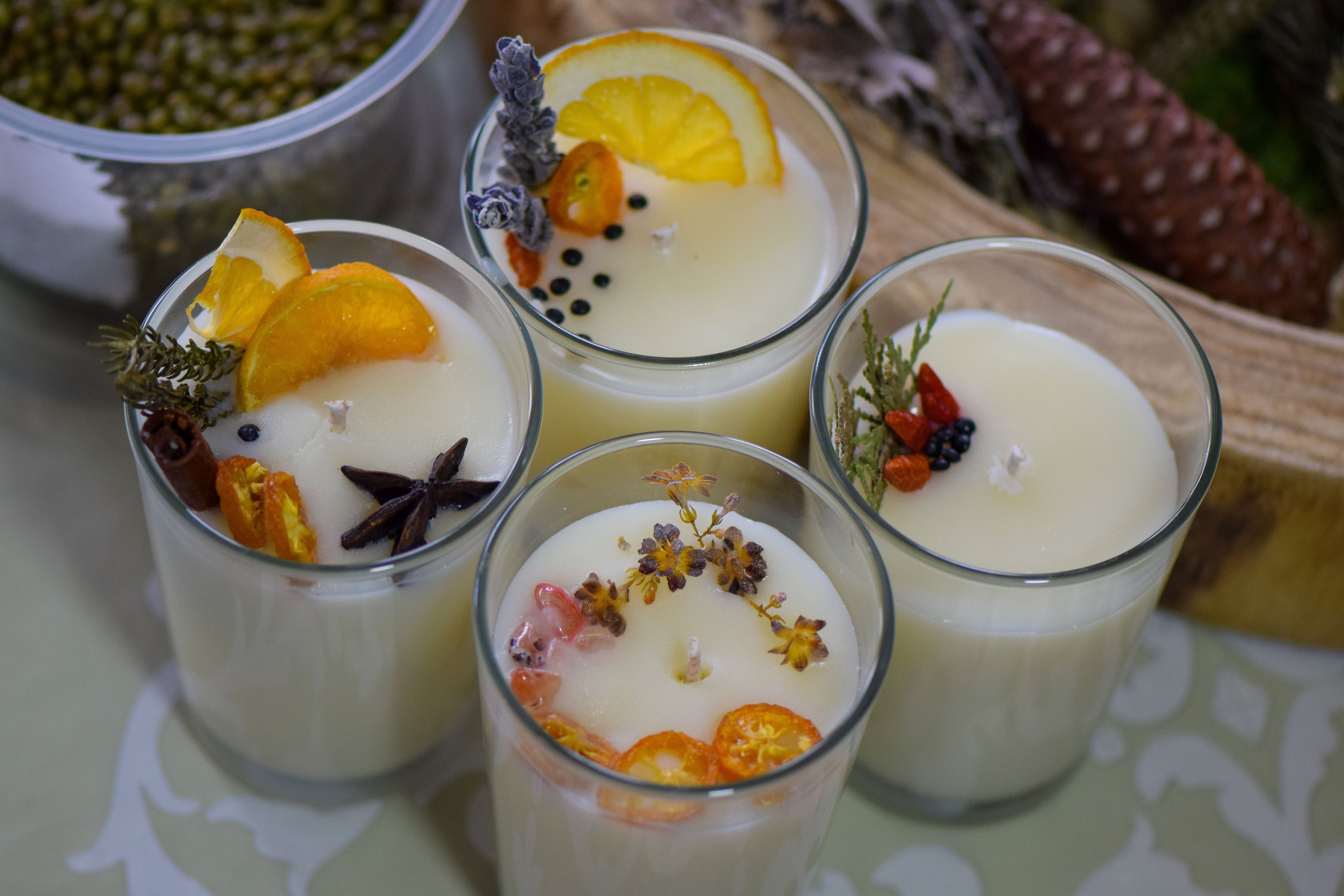 candle making process