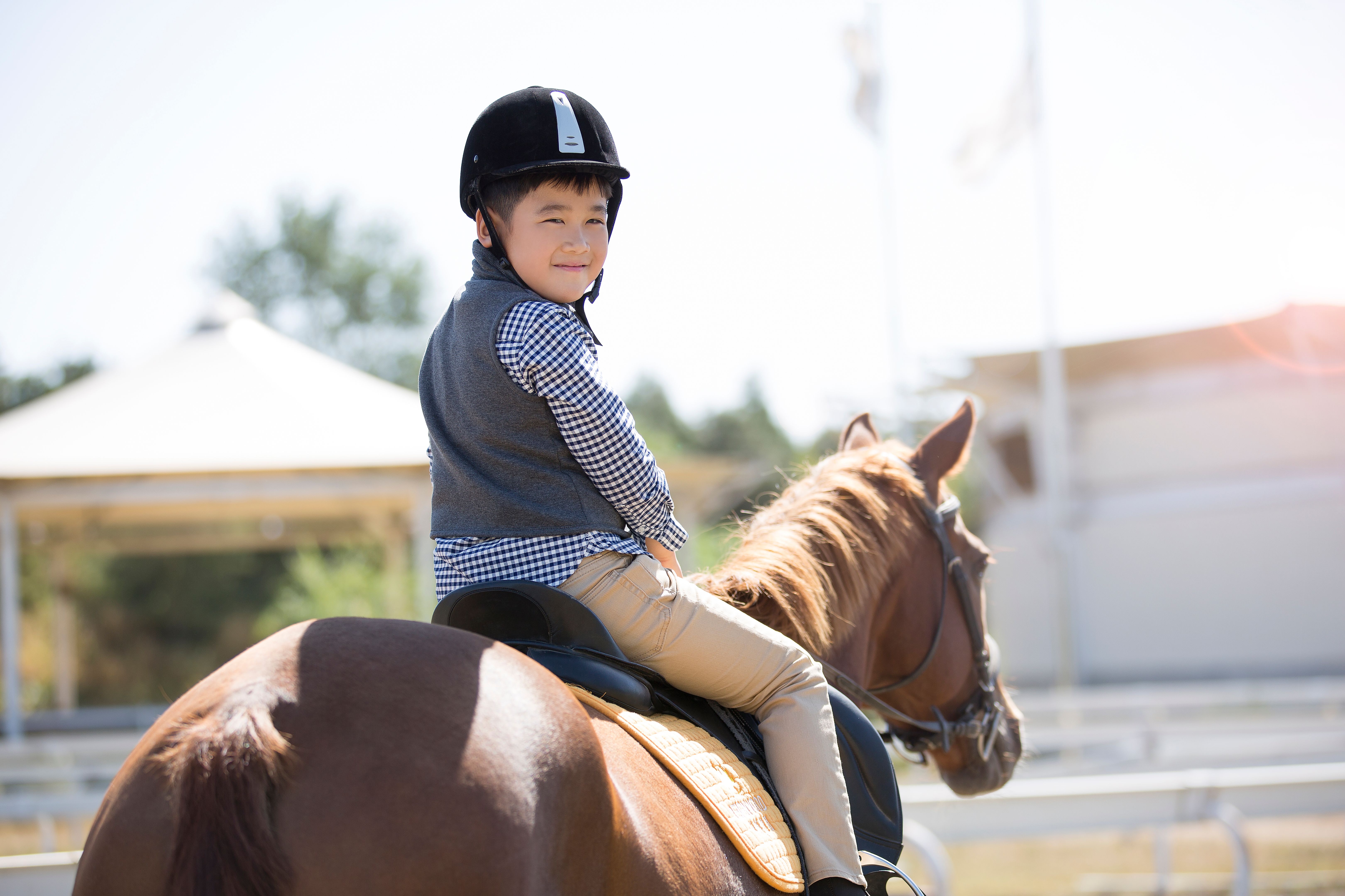 young jockey training