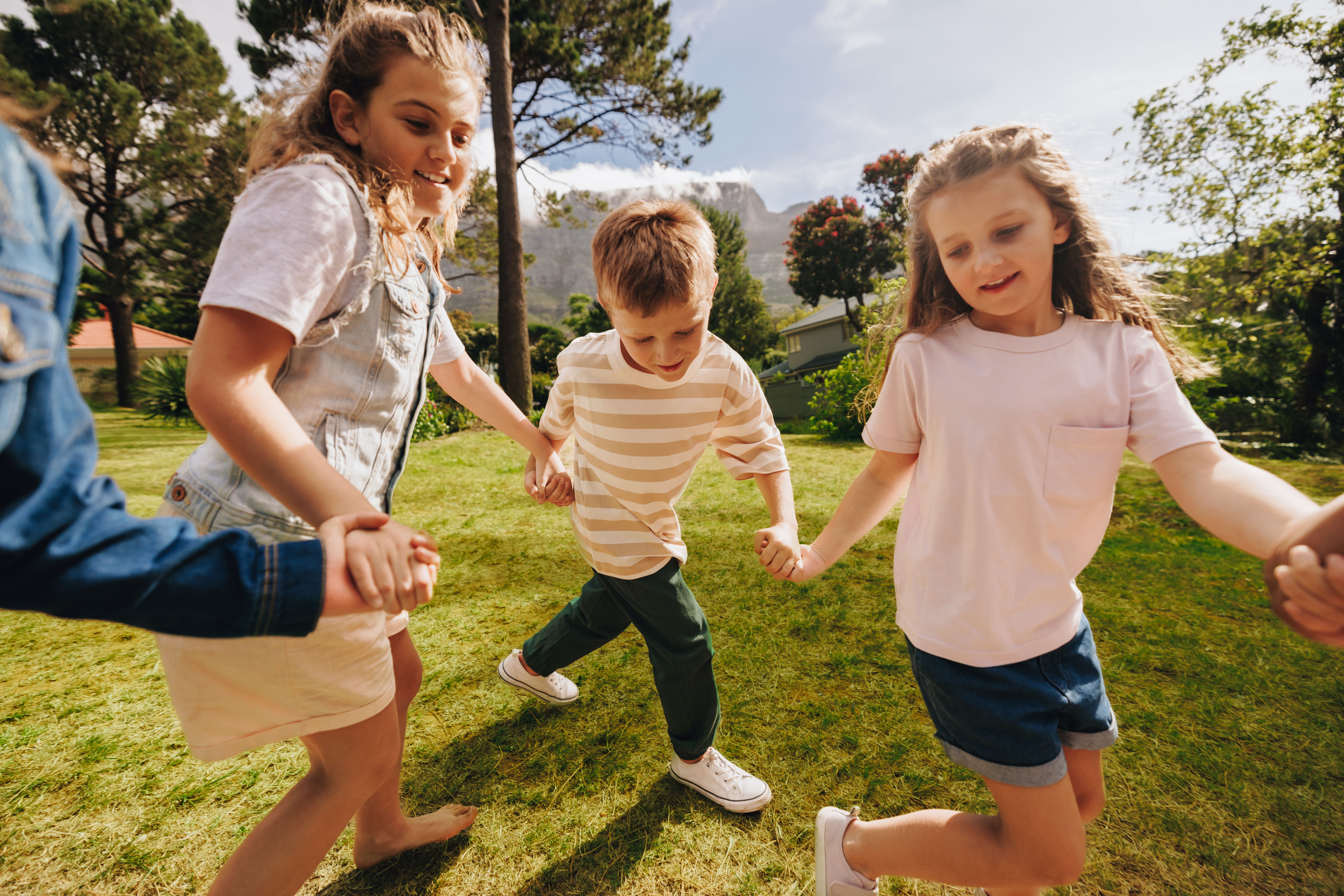 children outdoor play