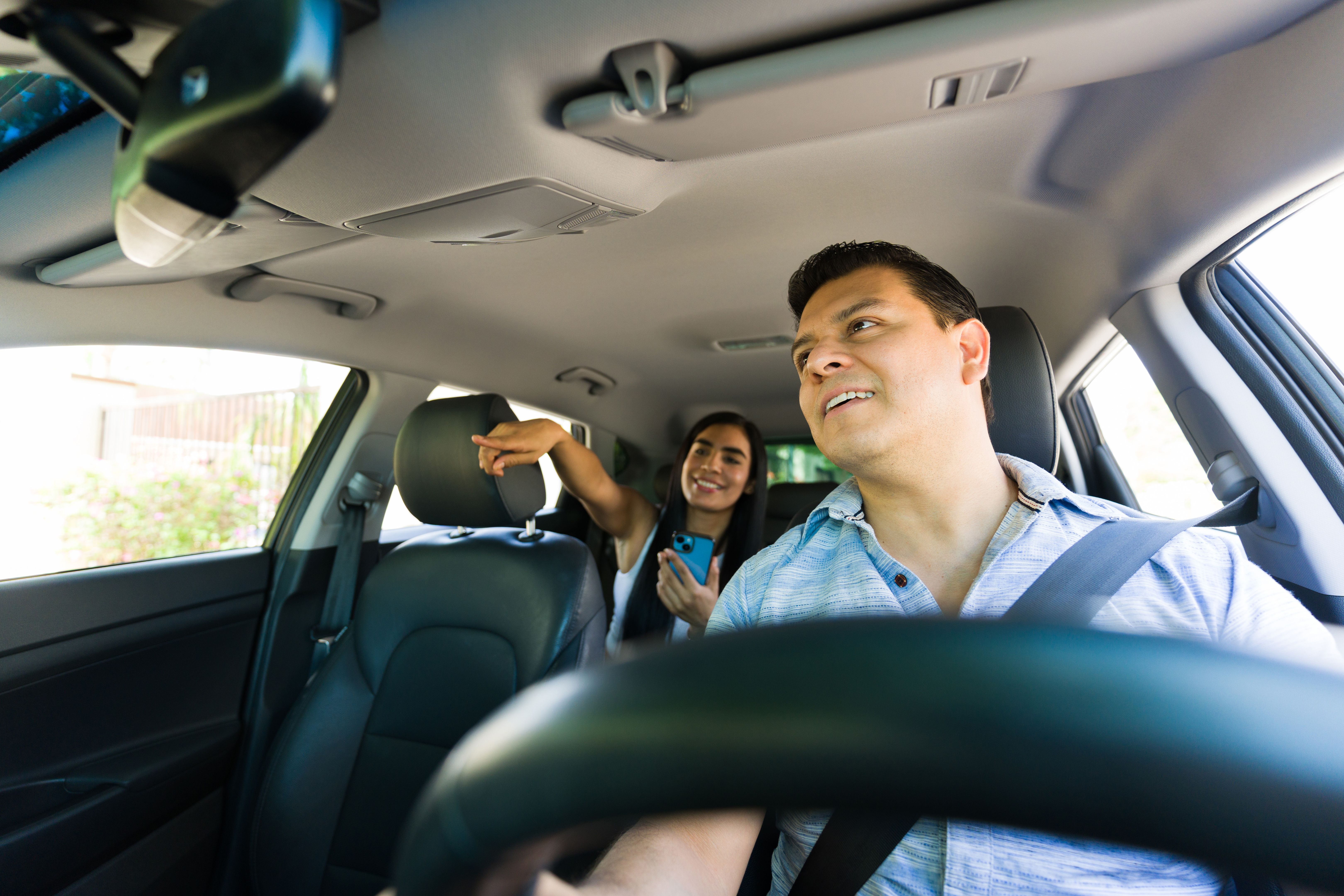 ride sharing car