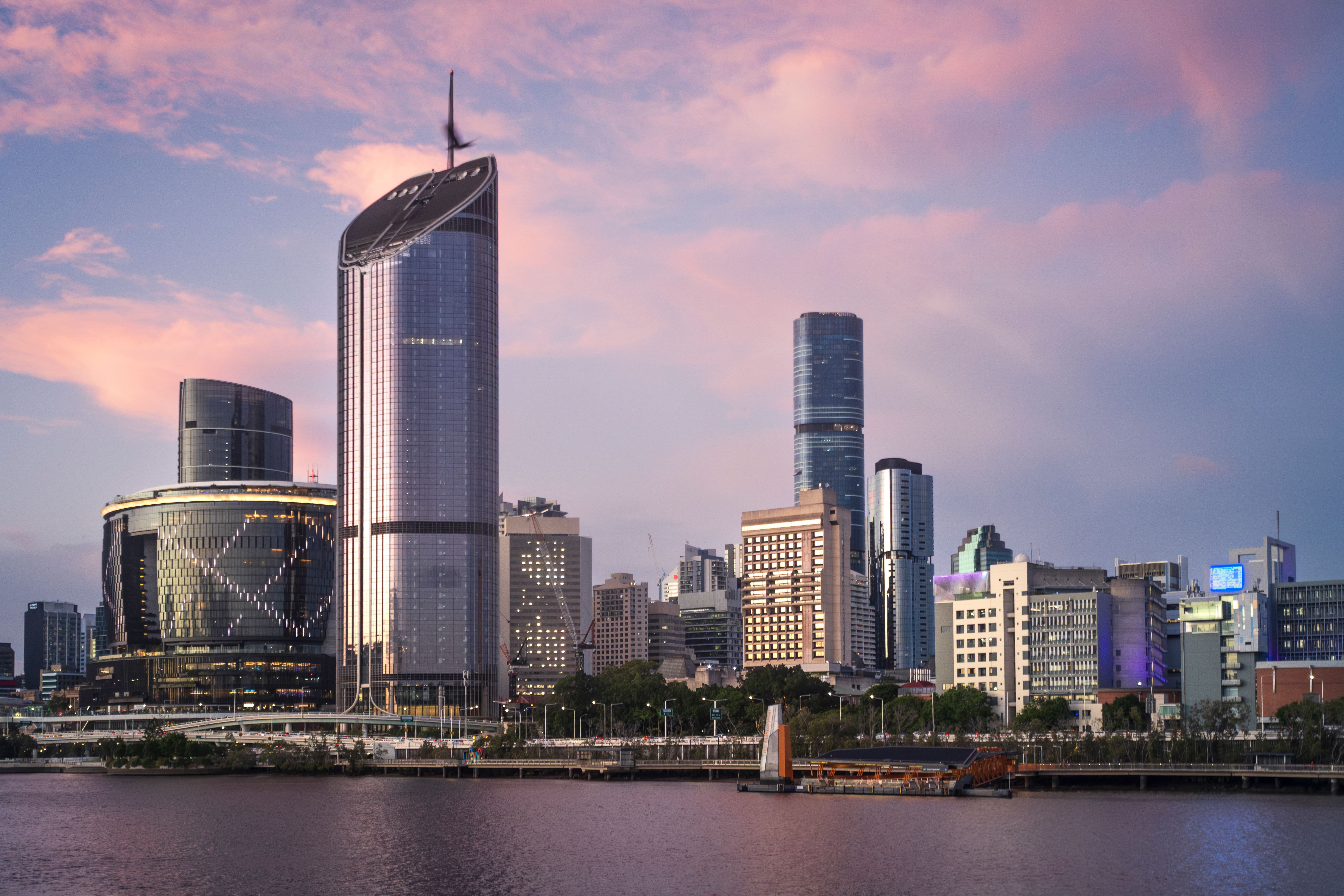 Brisbane City where home transfers take place.