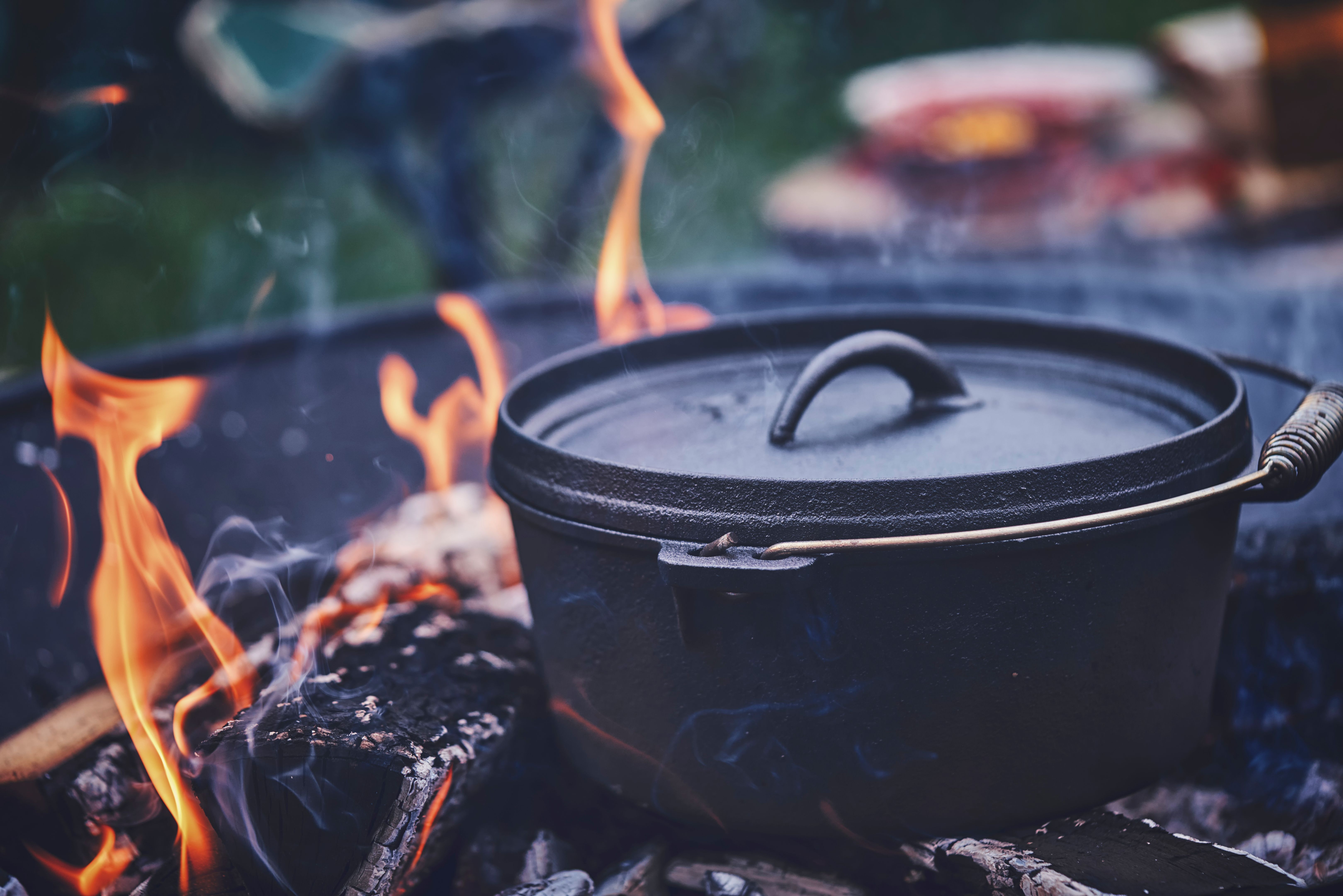 open fire cooking