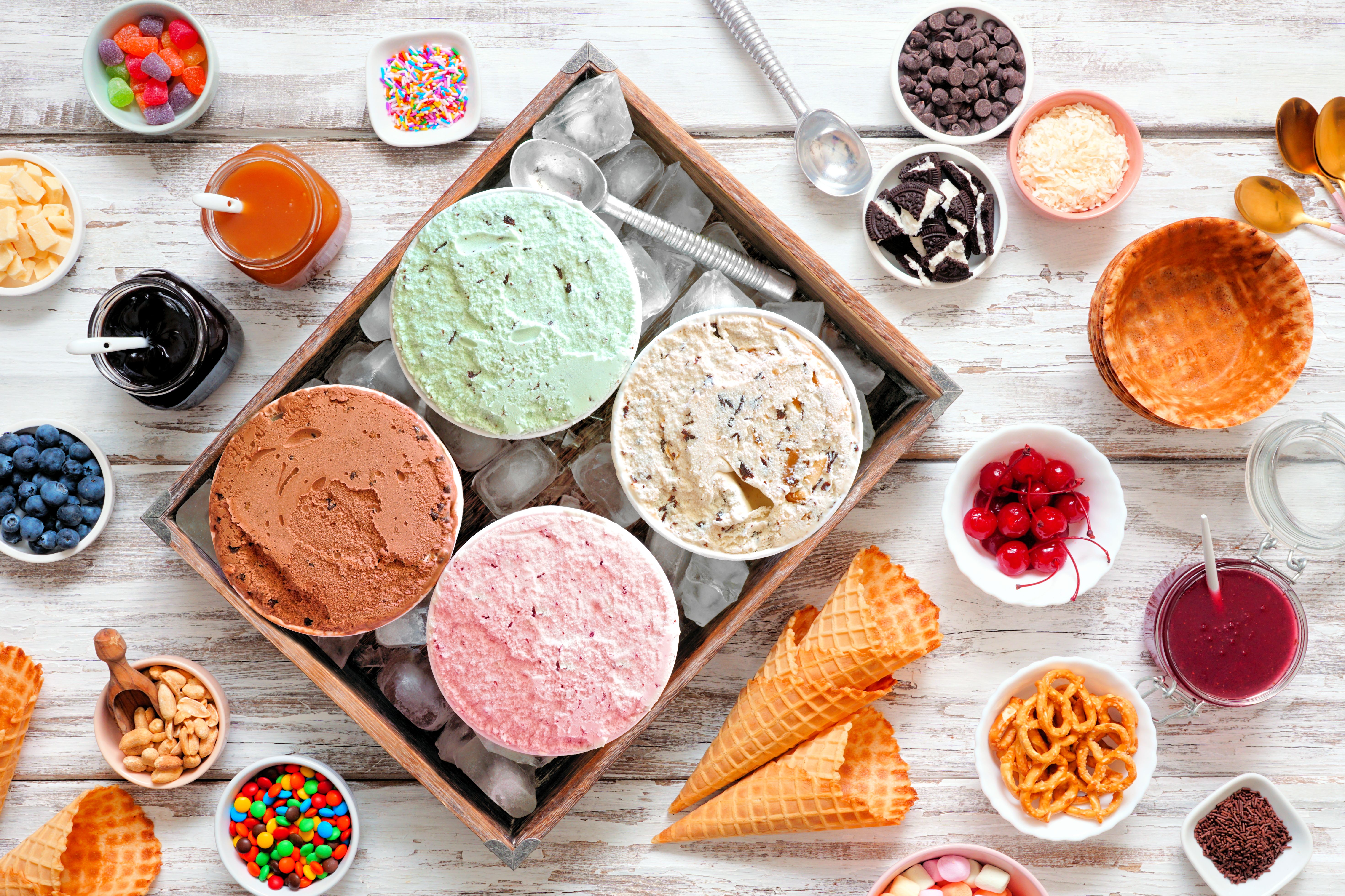 ice cream toppings