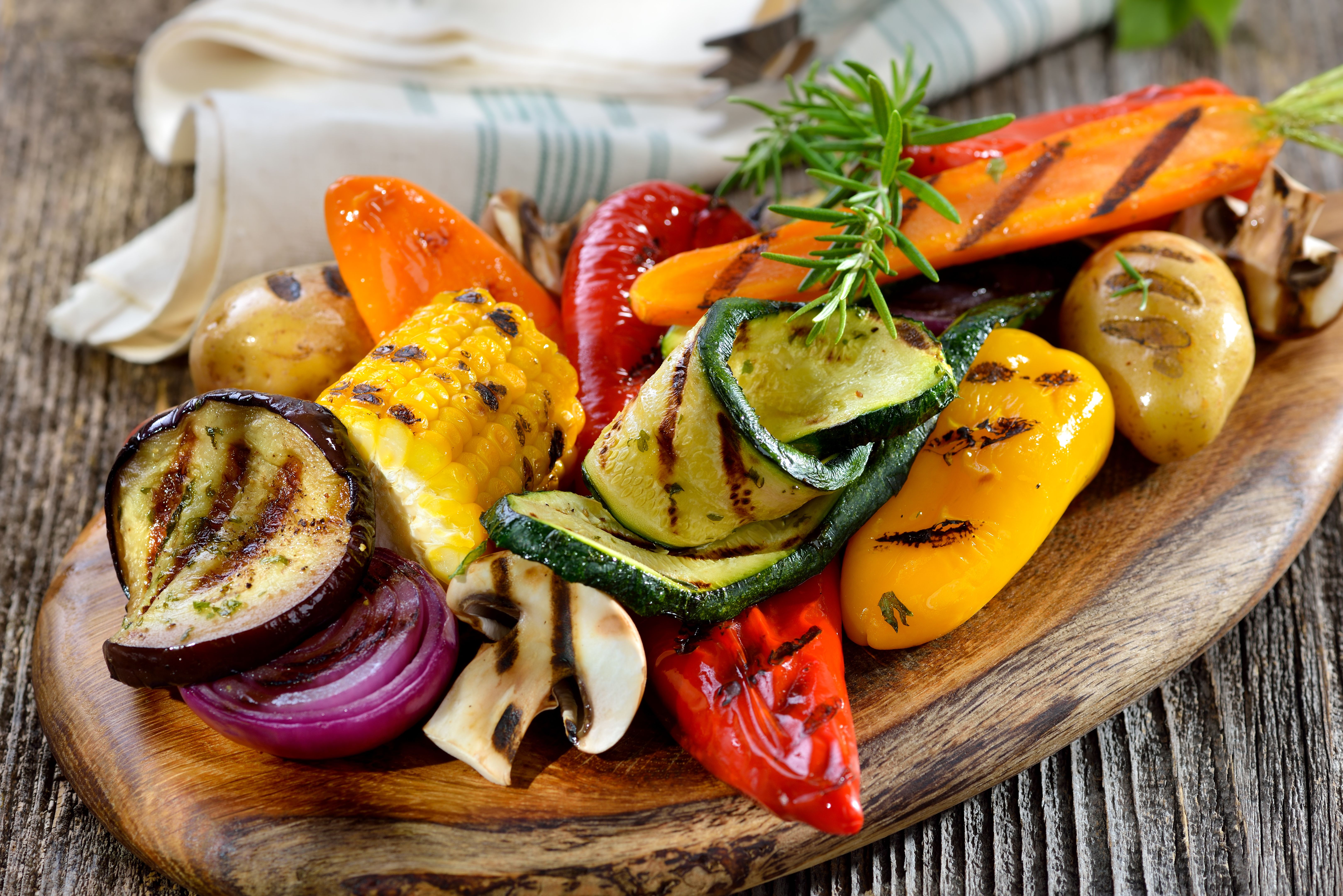 grilled vegetables