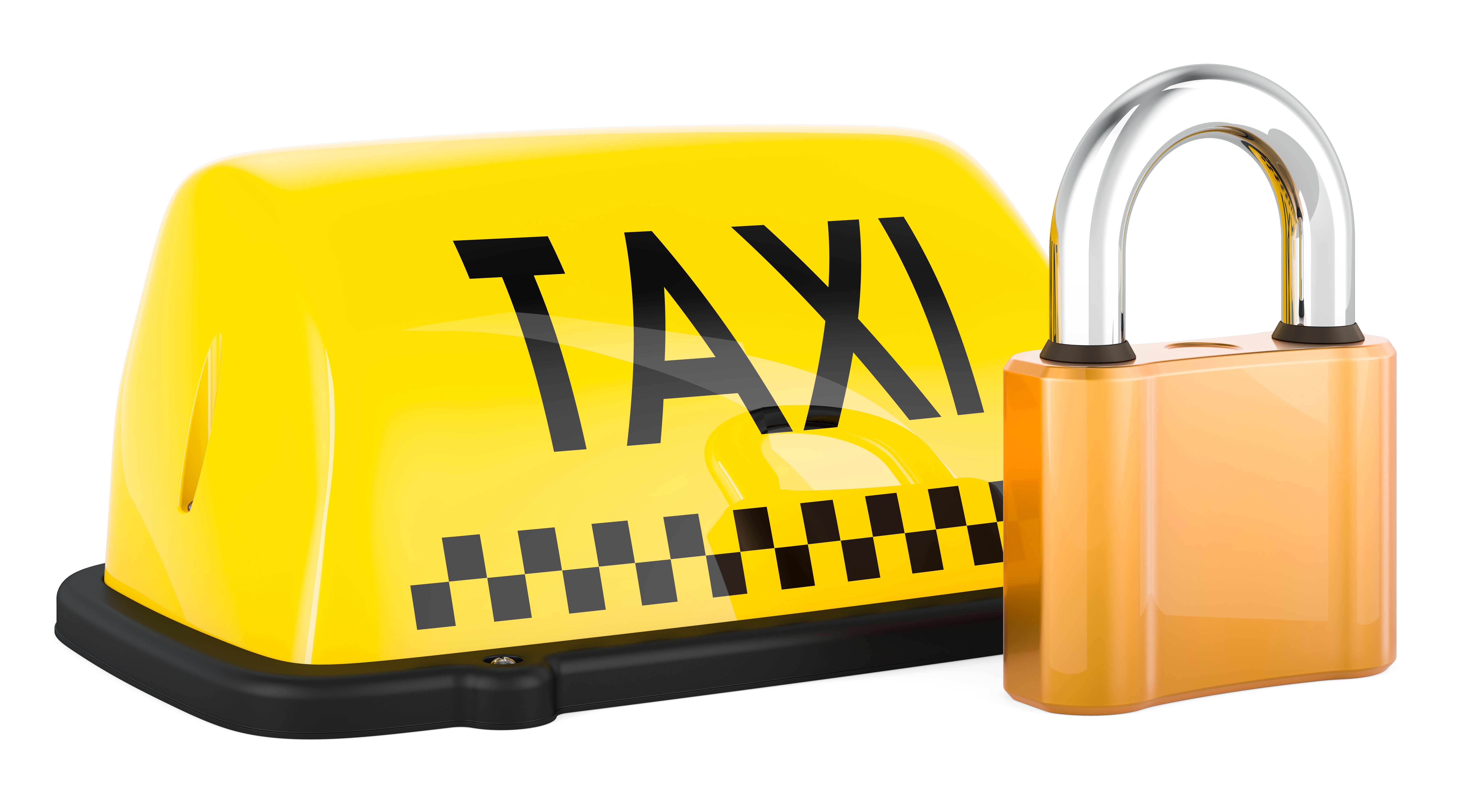 secure taxi ride