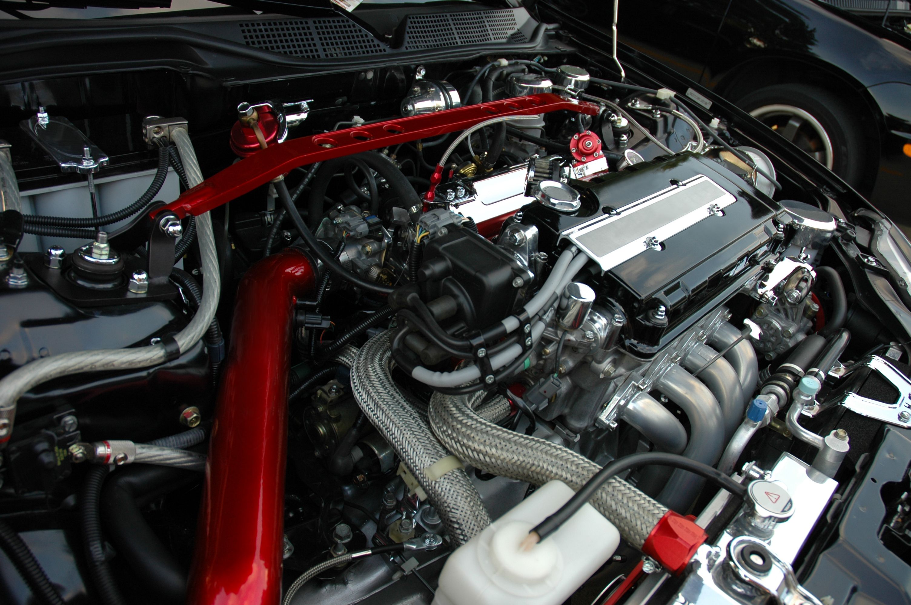 clean engine bay