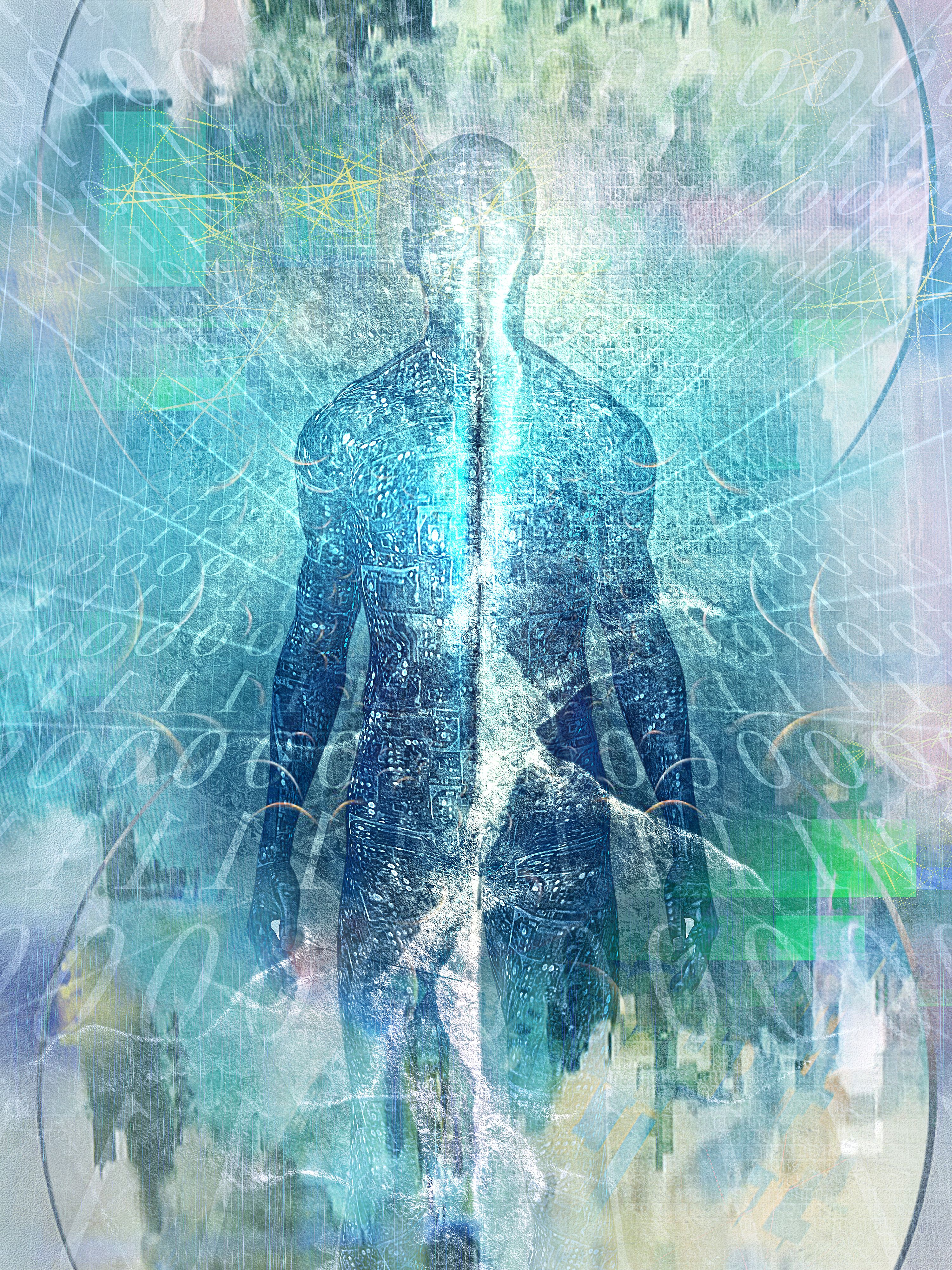 Soul or aura and binary code