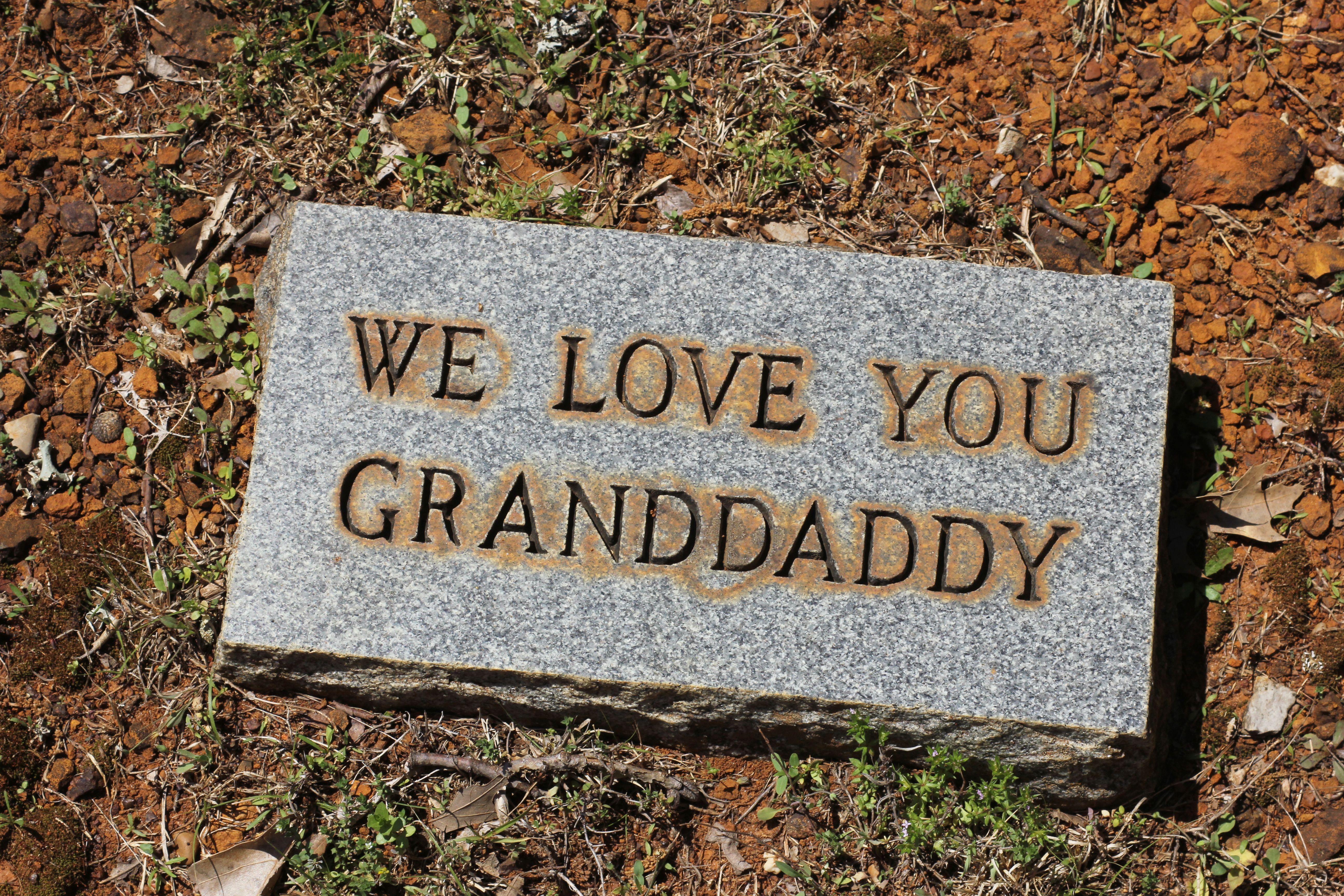 personalized memorial stone