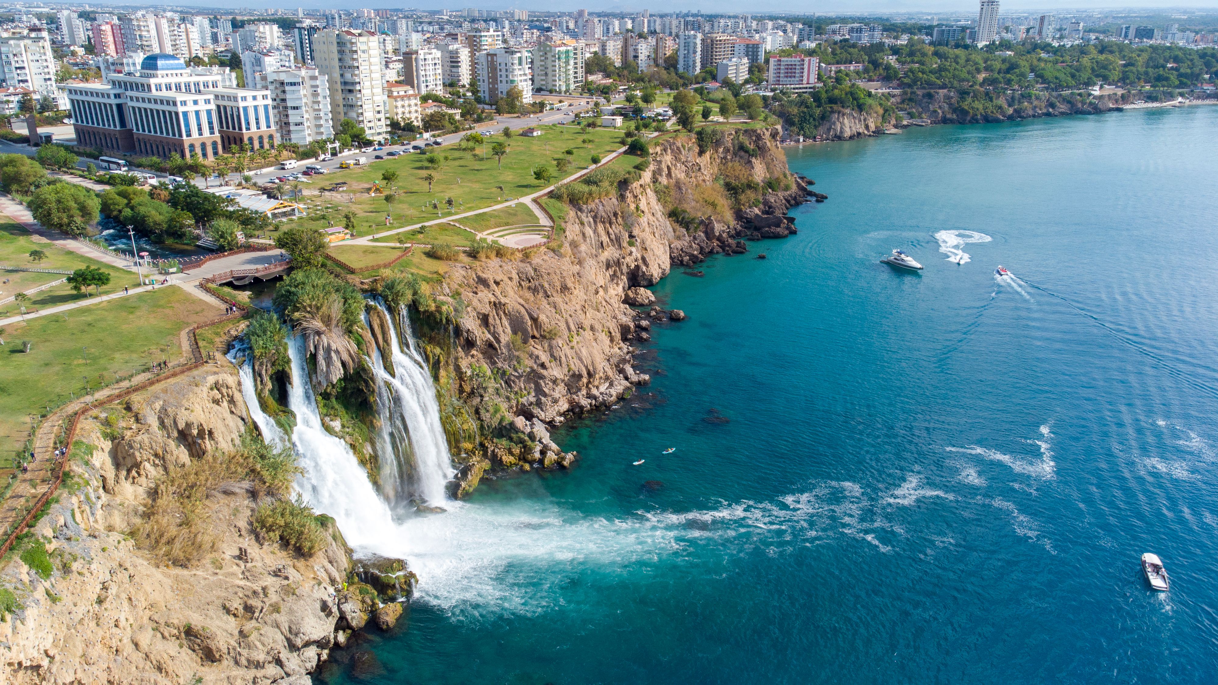 Antalya waterfall