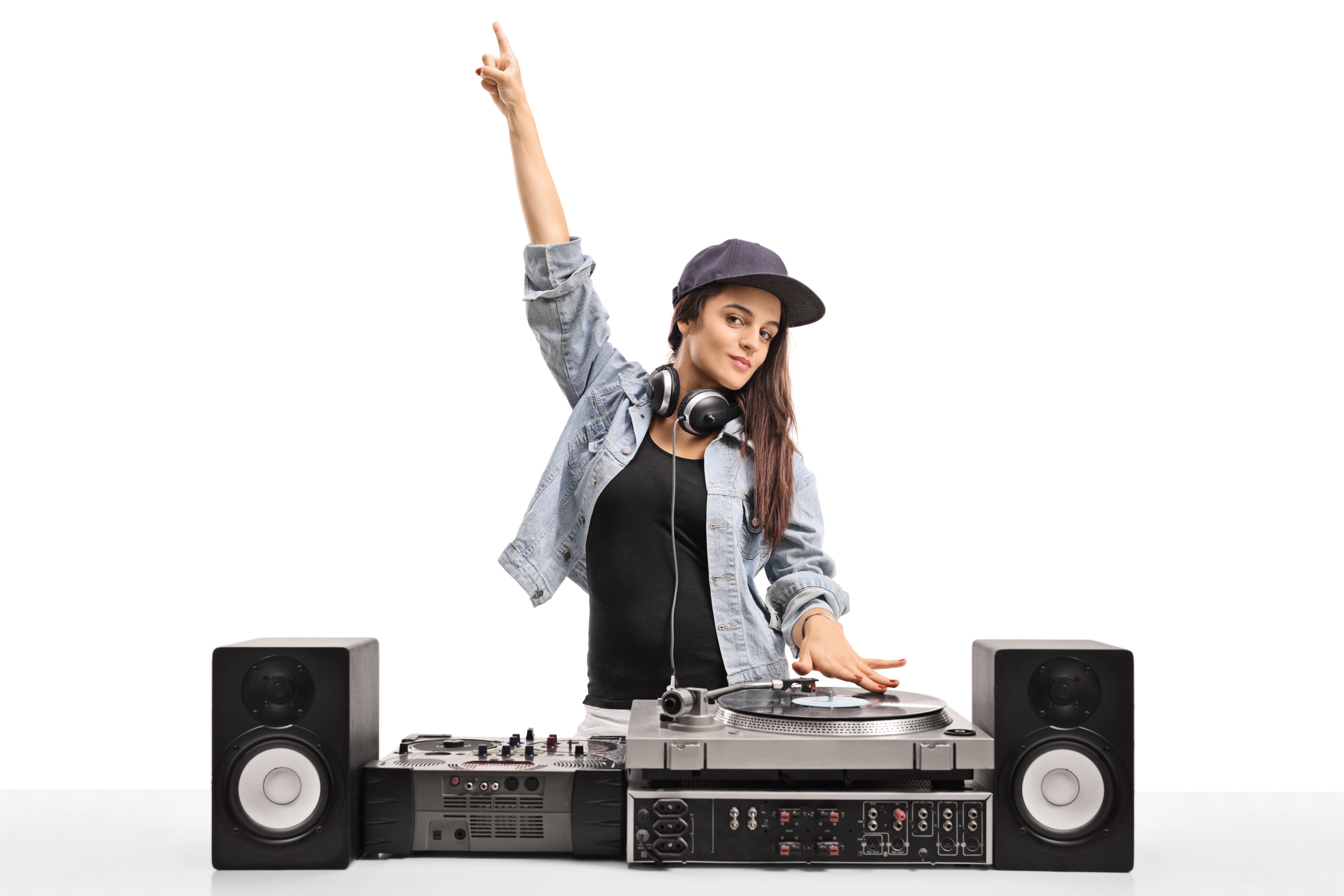 woman dj