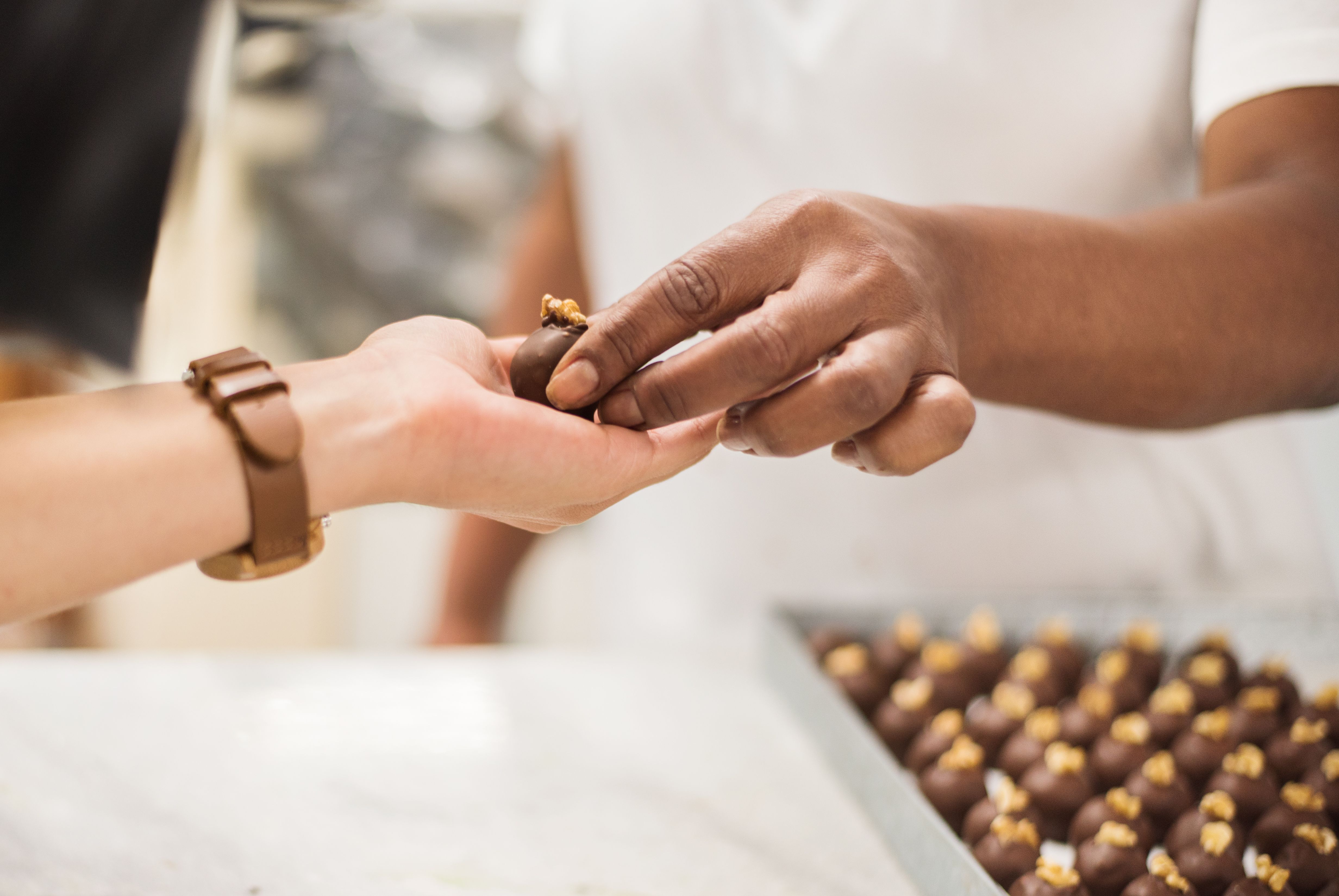 chocolate tasting