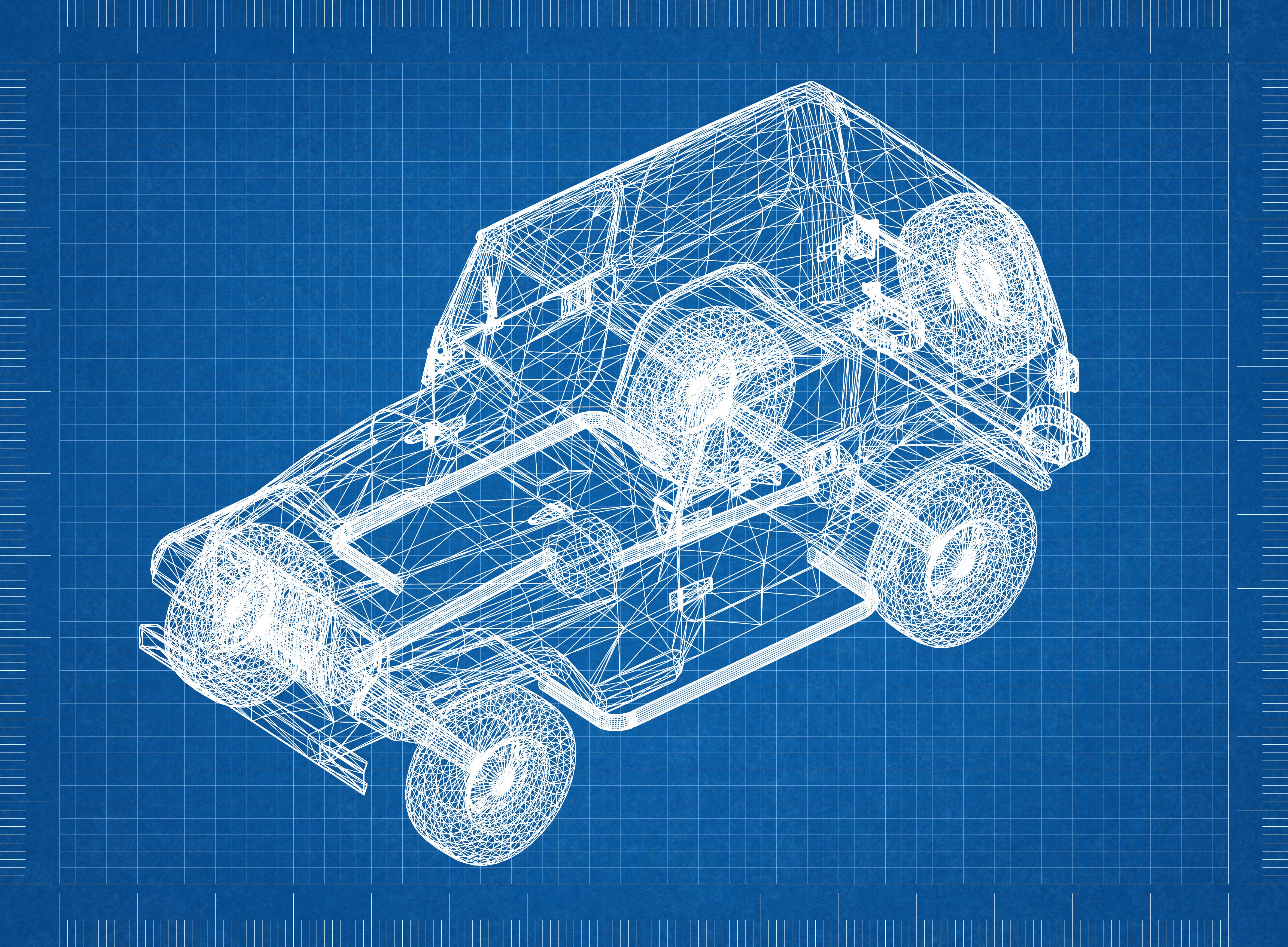 offroad vehicle blueprint