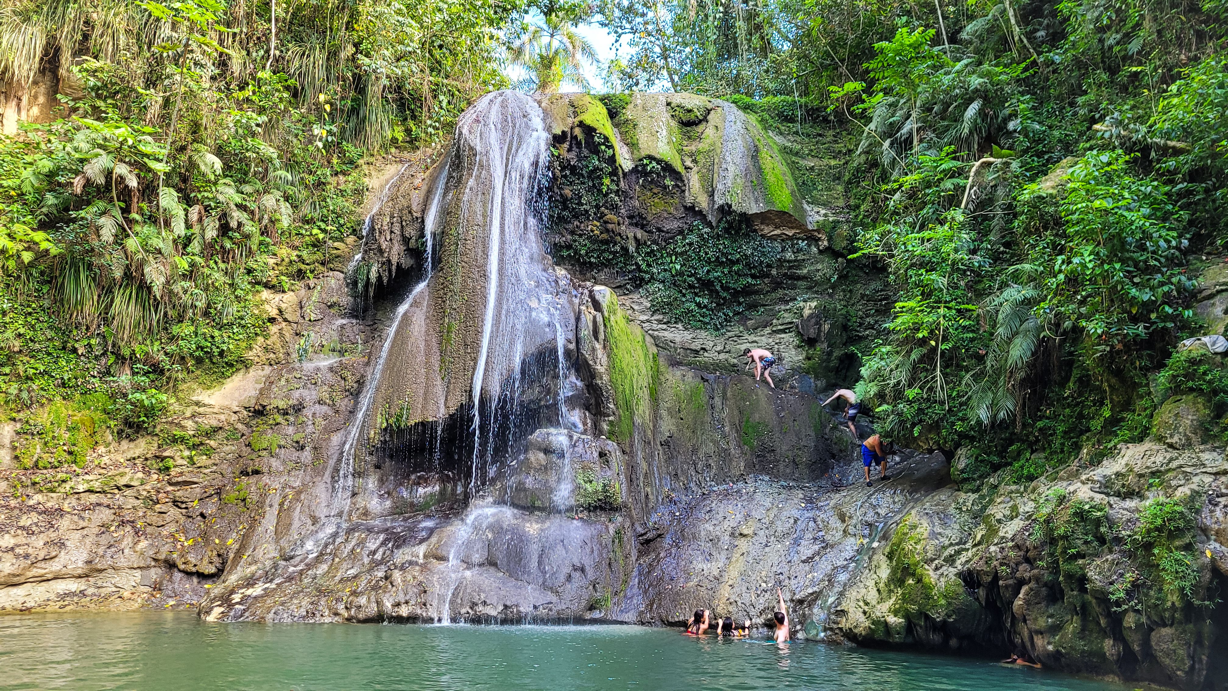 caribbean waterfall