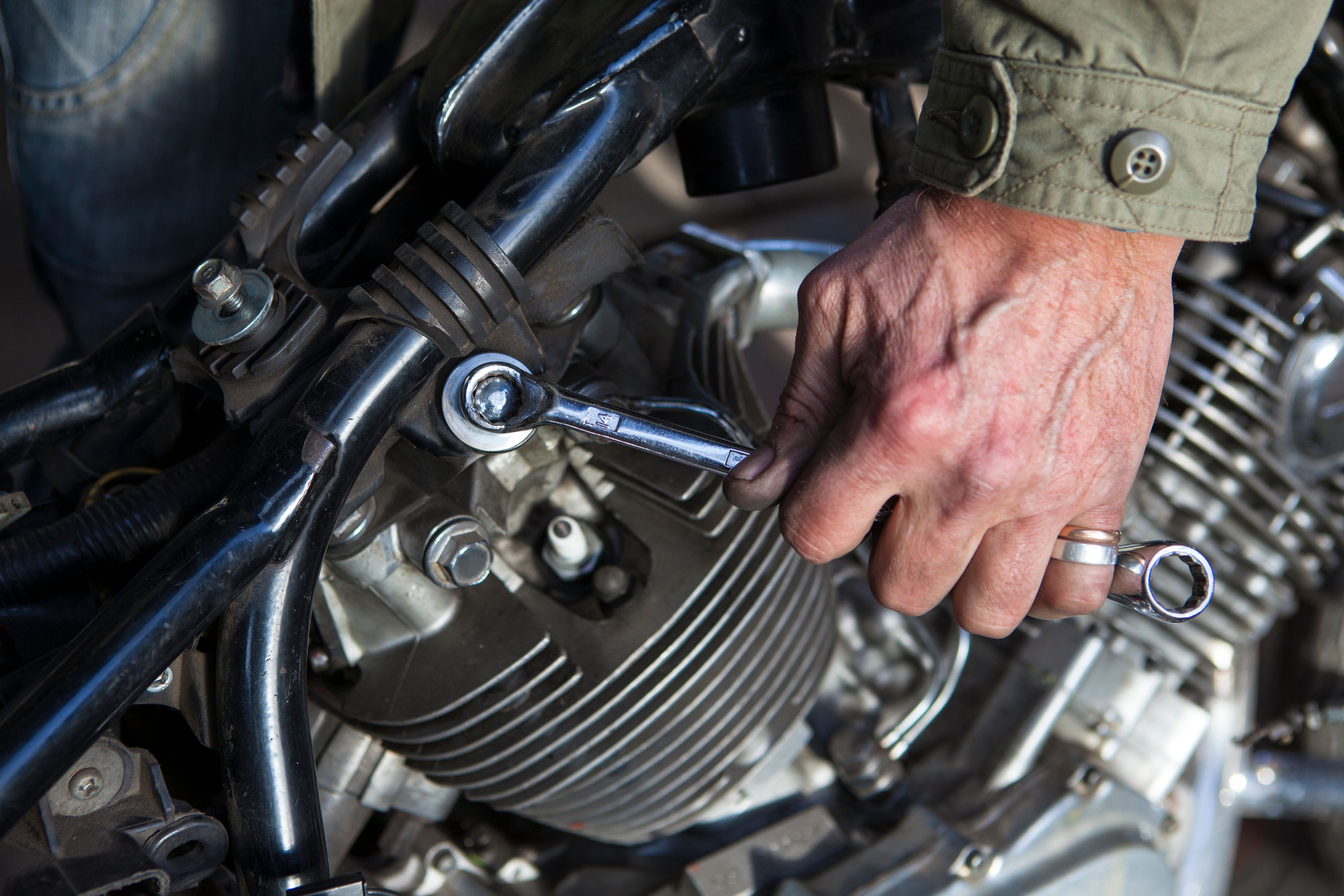 motorrad reparatur