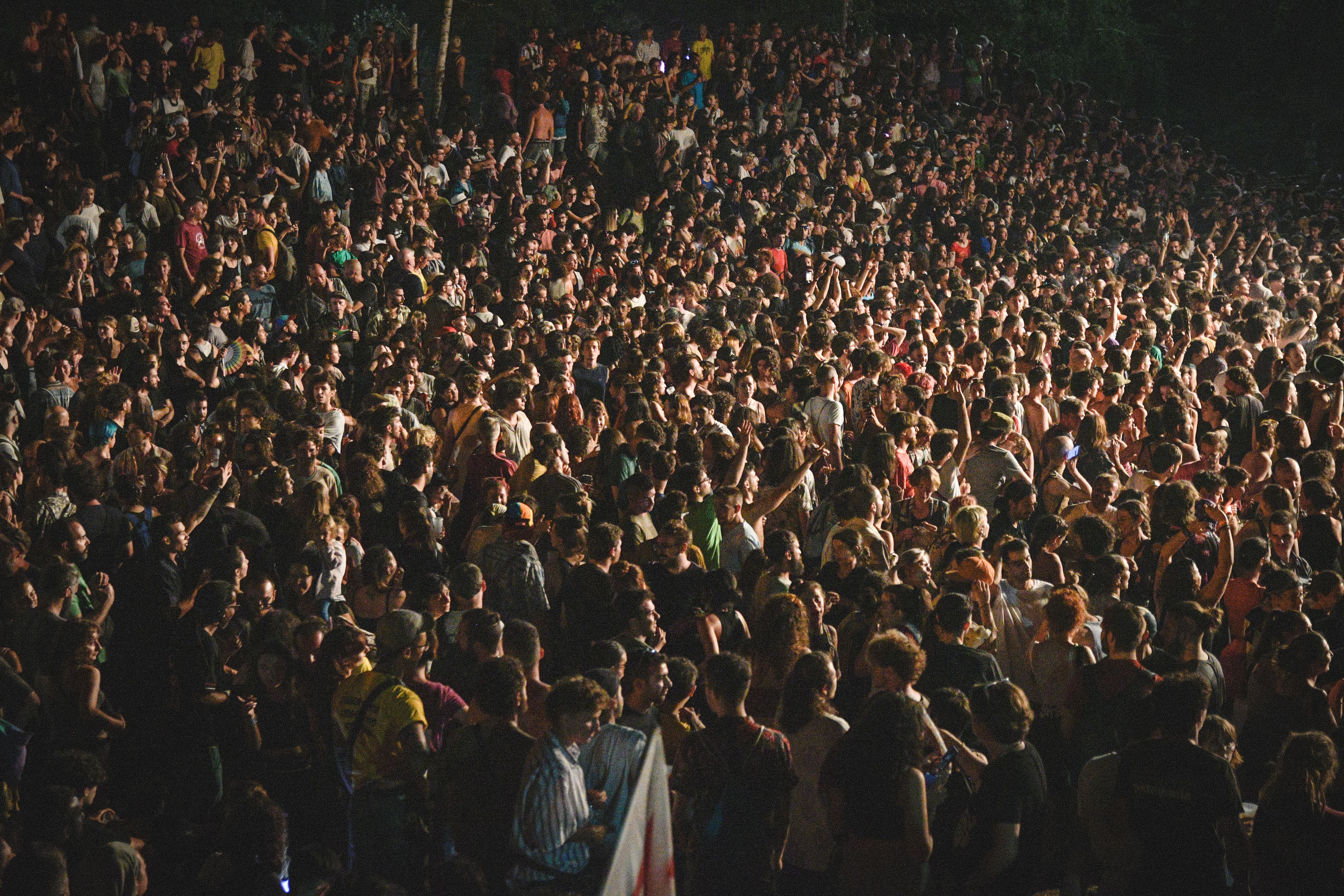 crowd festival