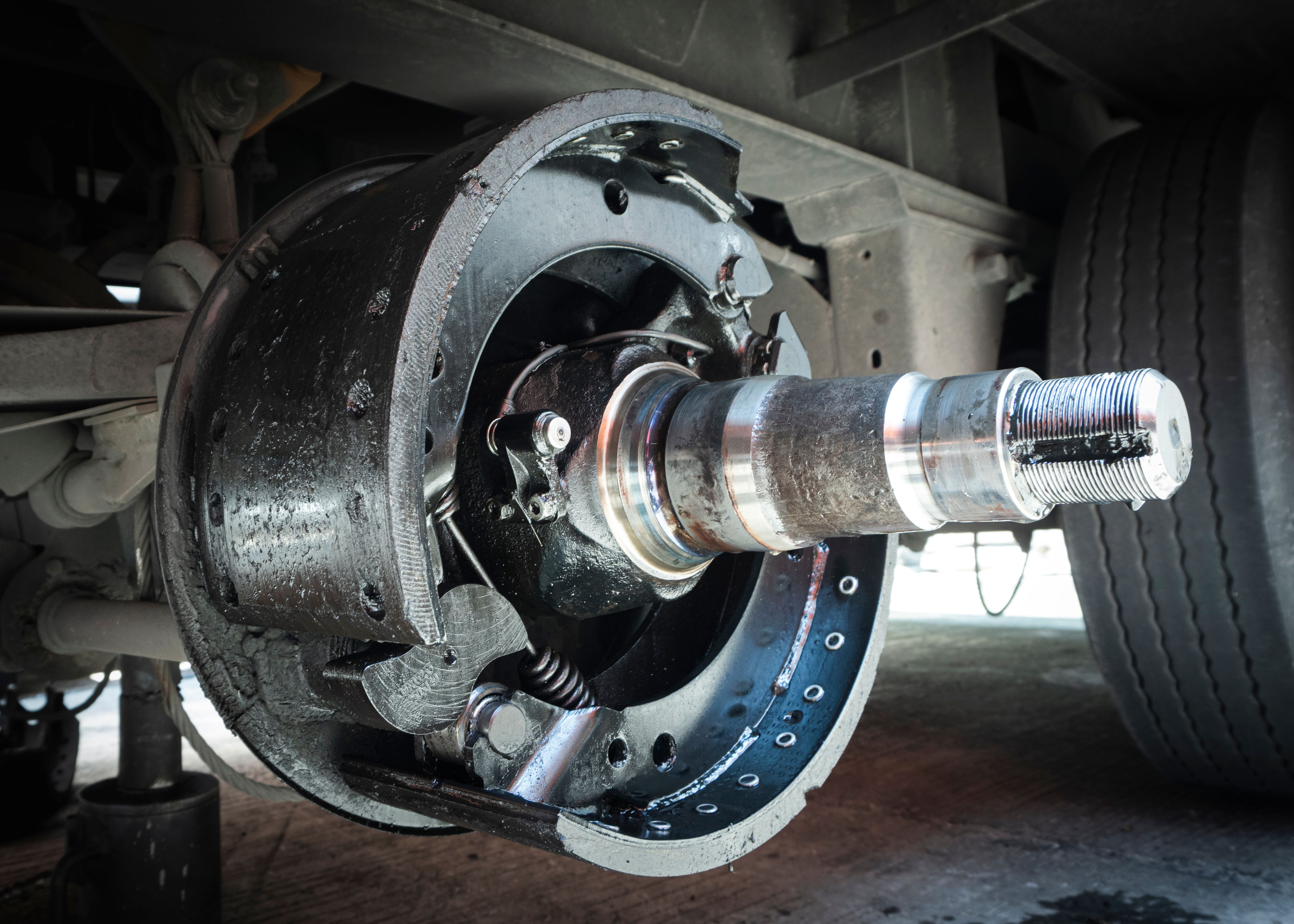 brake pad inspection
