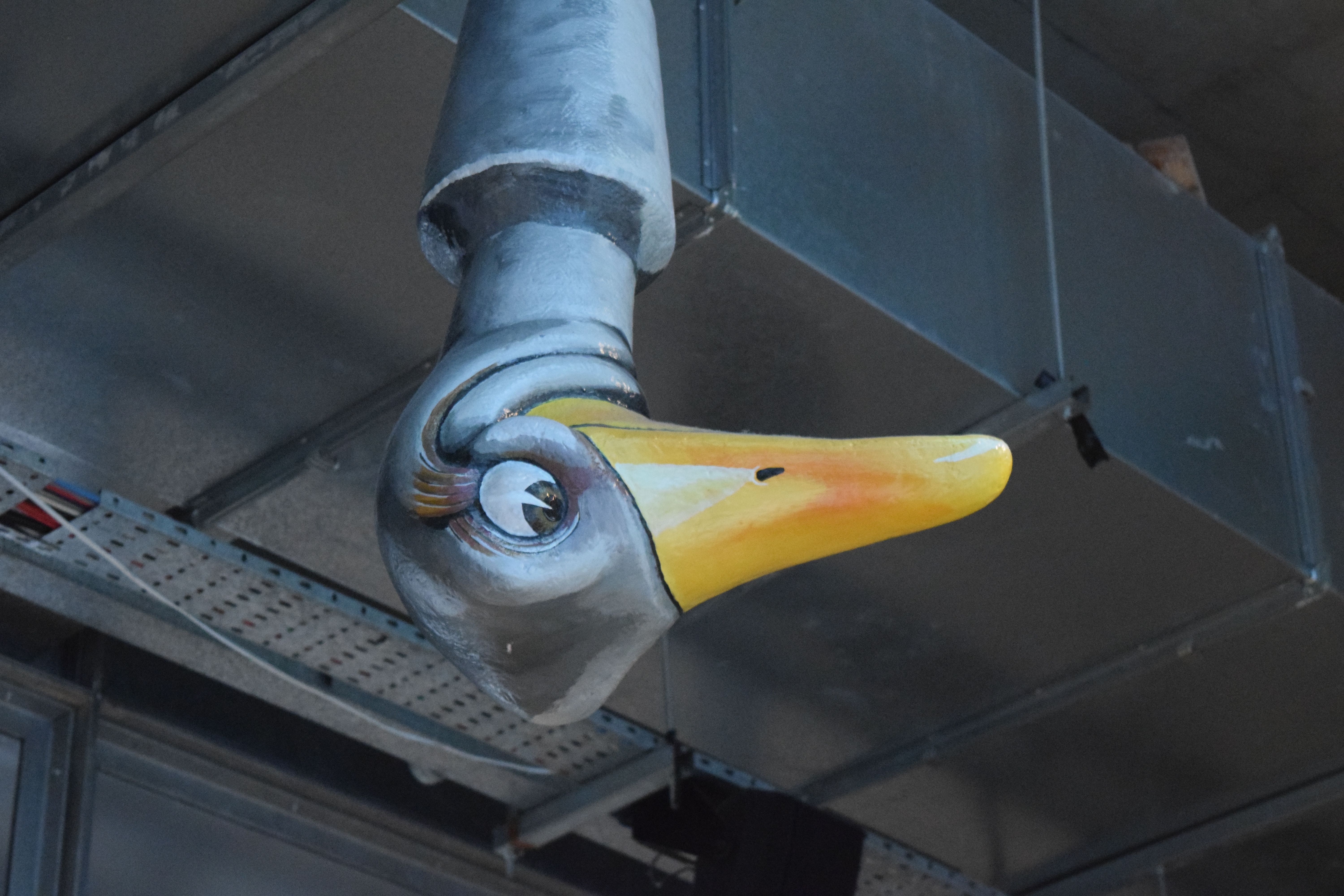 bird diverter installation