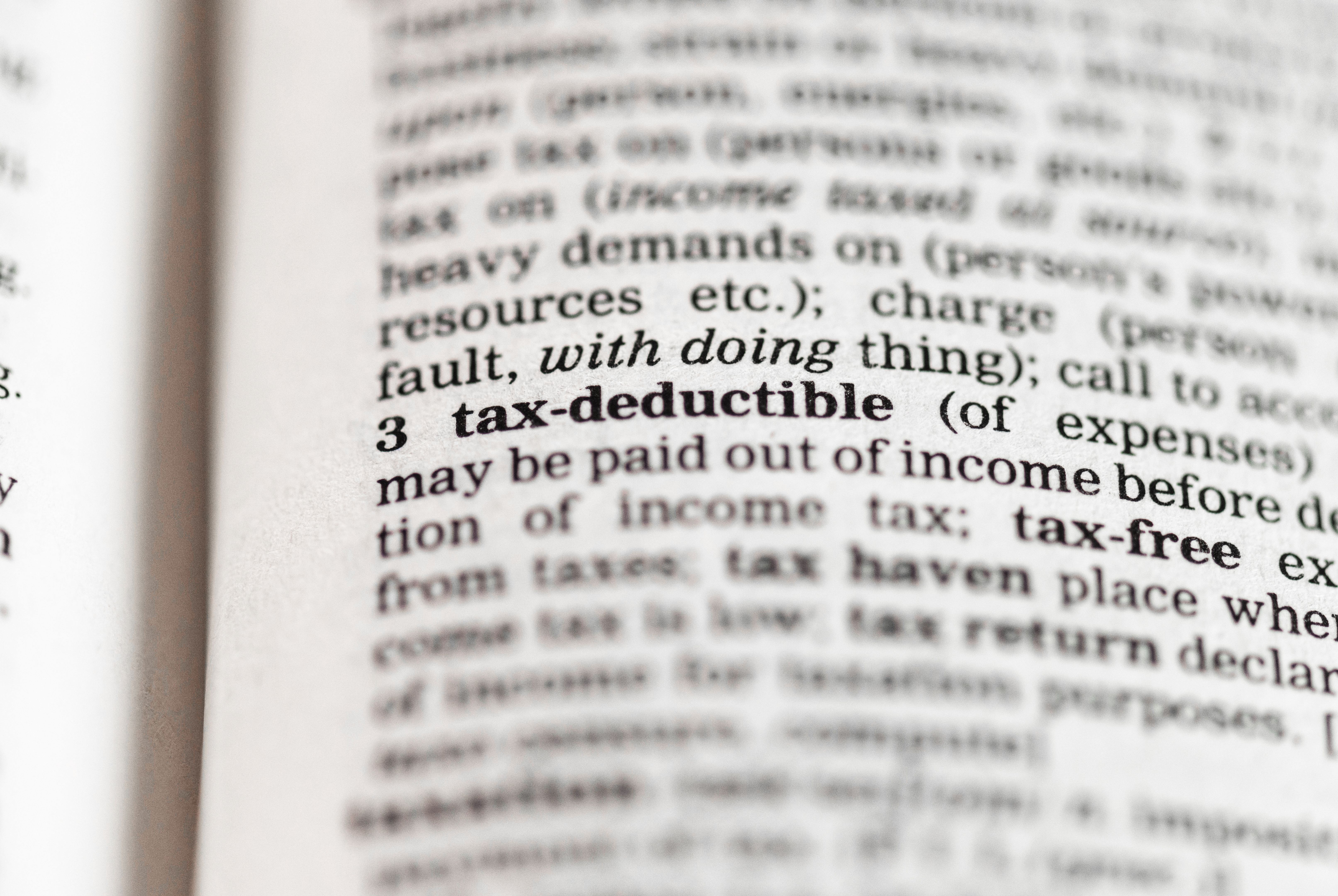 tax deduction