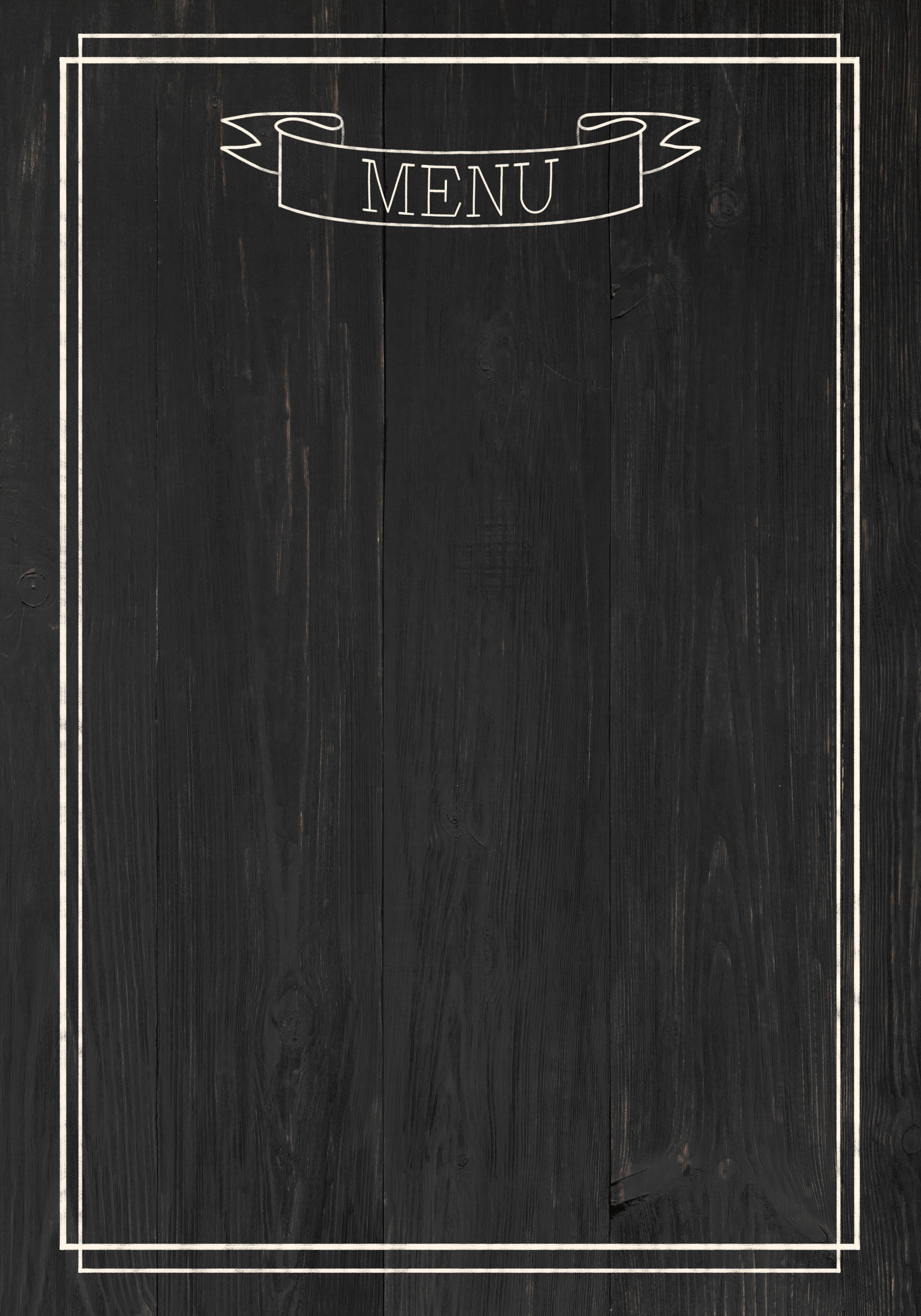 menu design